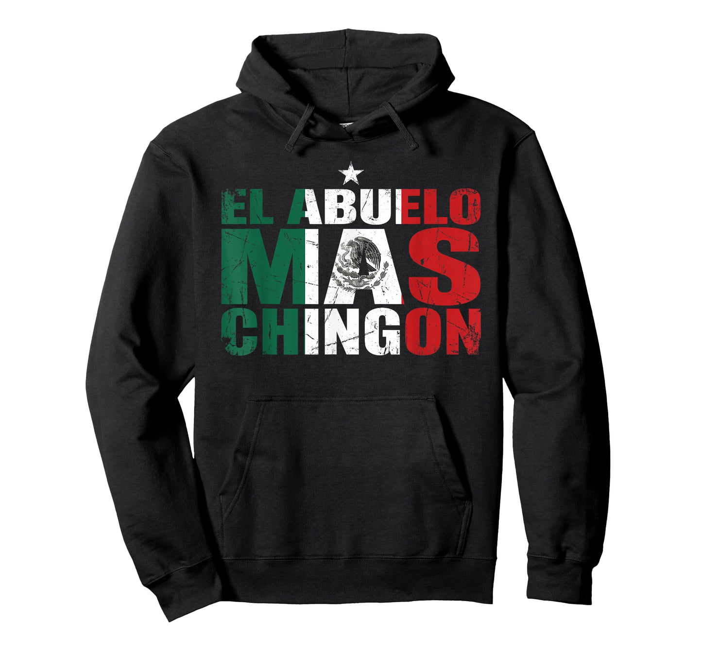 El Abuelo Mas Chingon The Coolest Mexican Grandfather T-Shirt