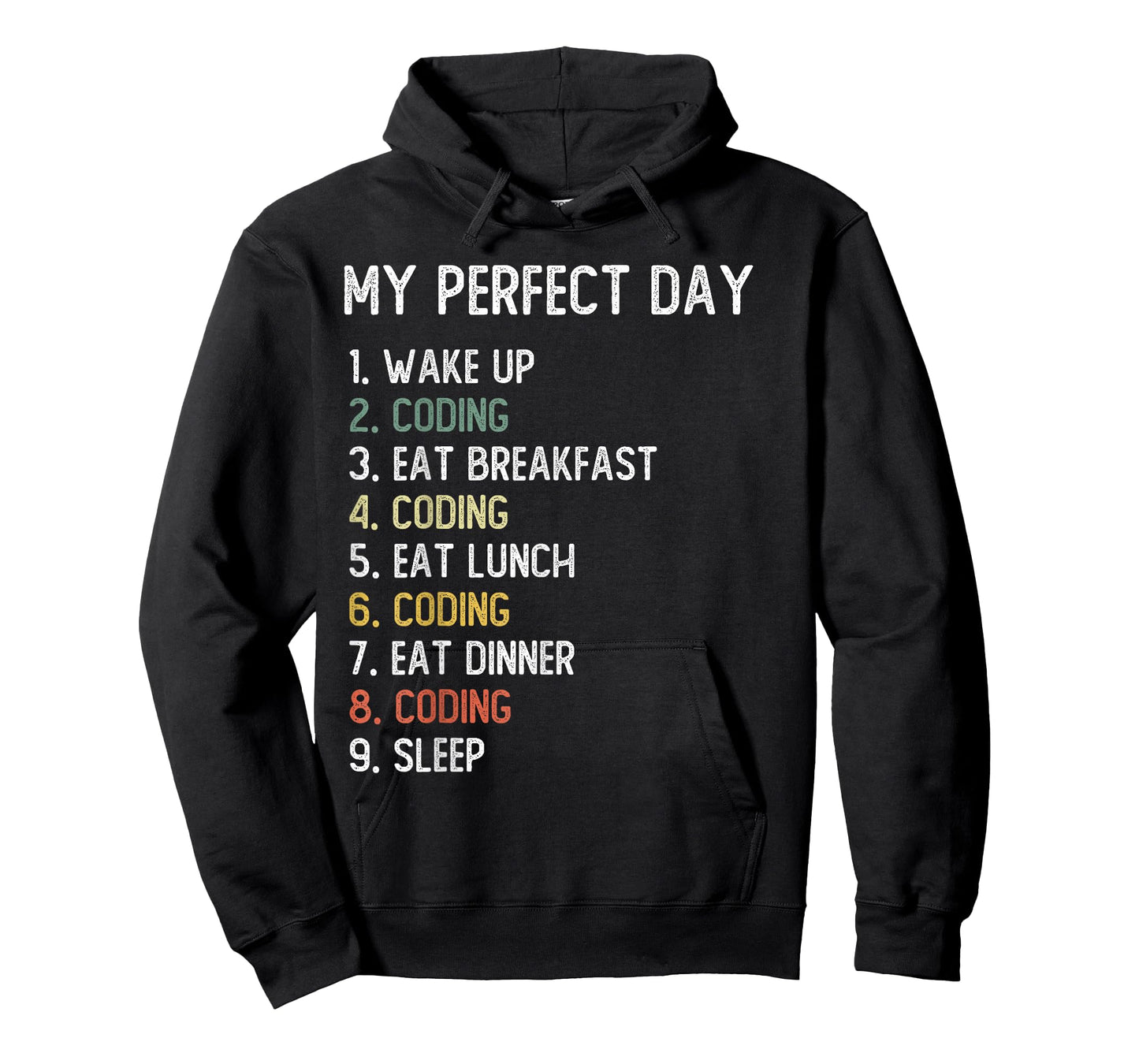 Perfect Day Coding Shirts Men Boys Teen Coding T-Shirt