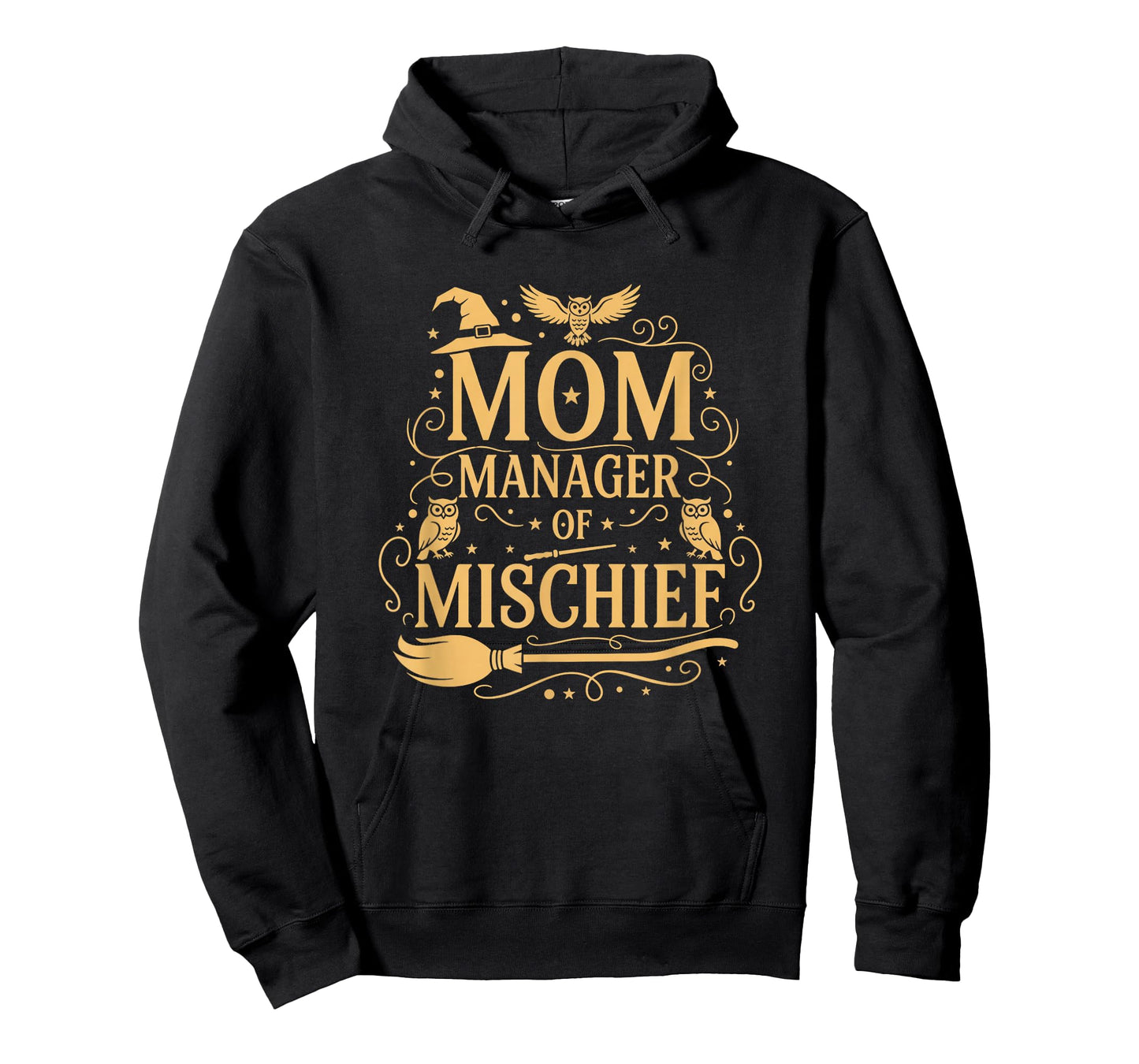 Magical Mom Manager of Mischief Mom Mother's Day Halloween T-Shirt