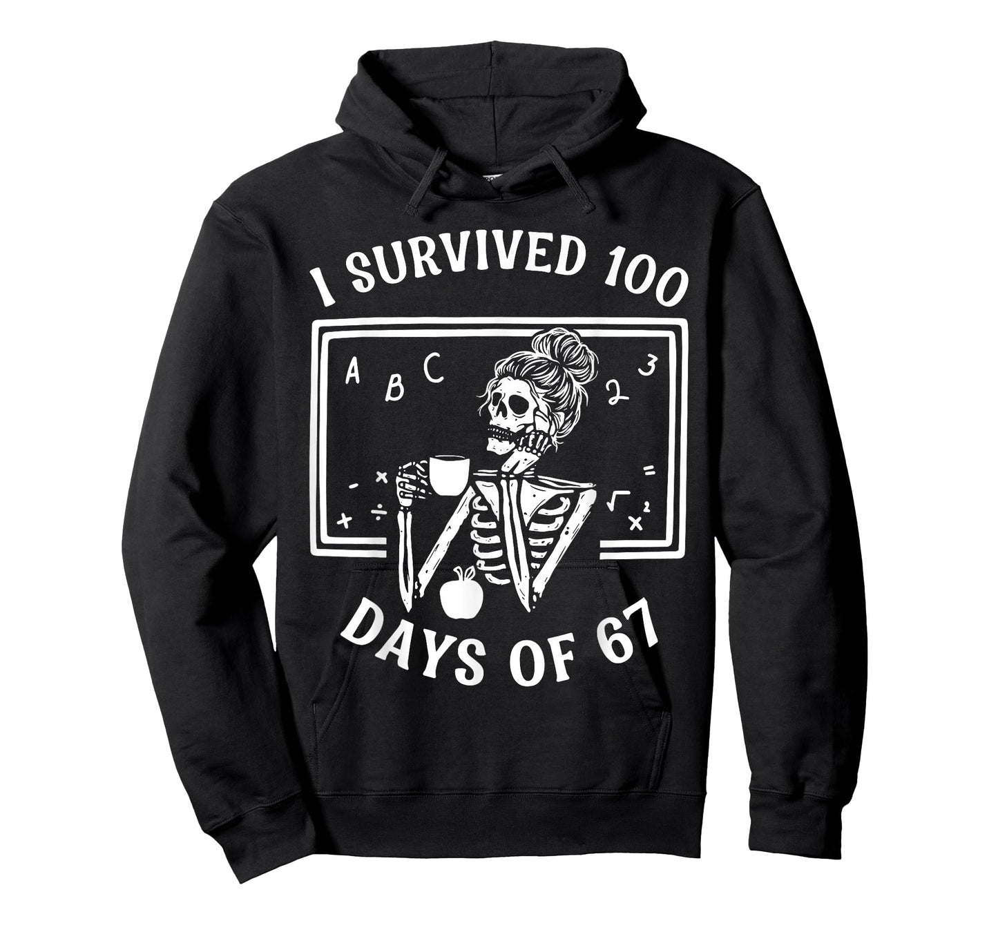 I Survived 100 Days of 67 Meme Teachers 100 Days of School T-Shirt