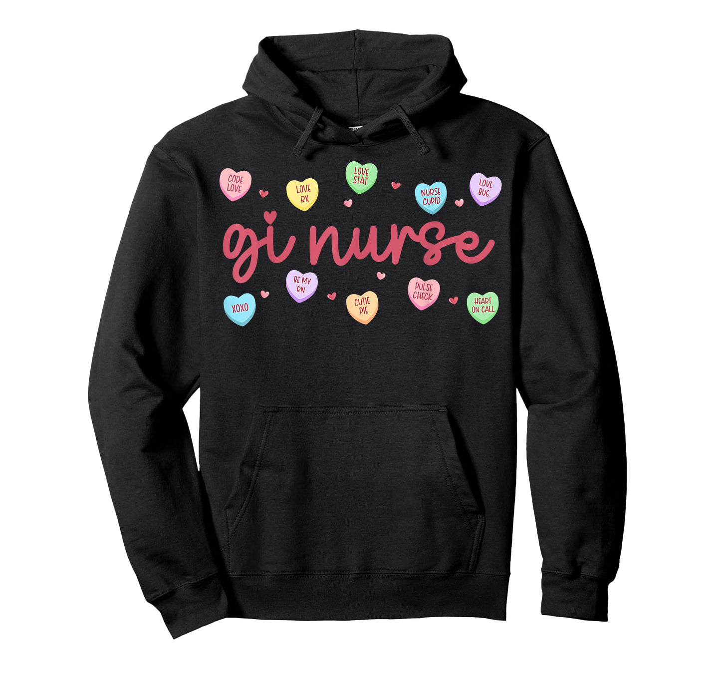 GI Nurse Valentines Day Conversation Heart Gastrointestinal T-Shirt
