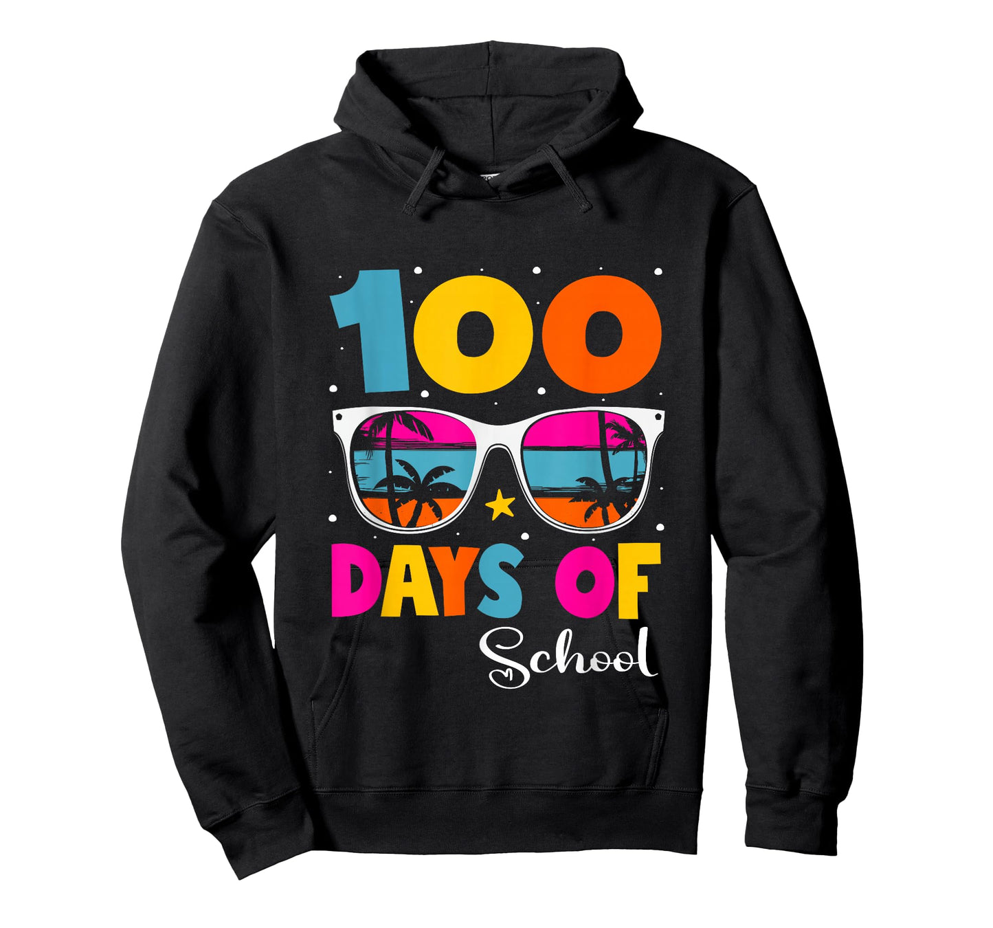 100 Days of School Teacher Kids Funny 100th Day of School T-Shirt