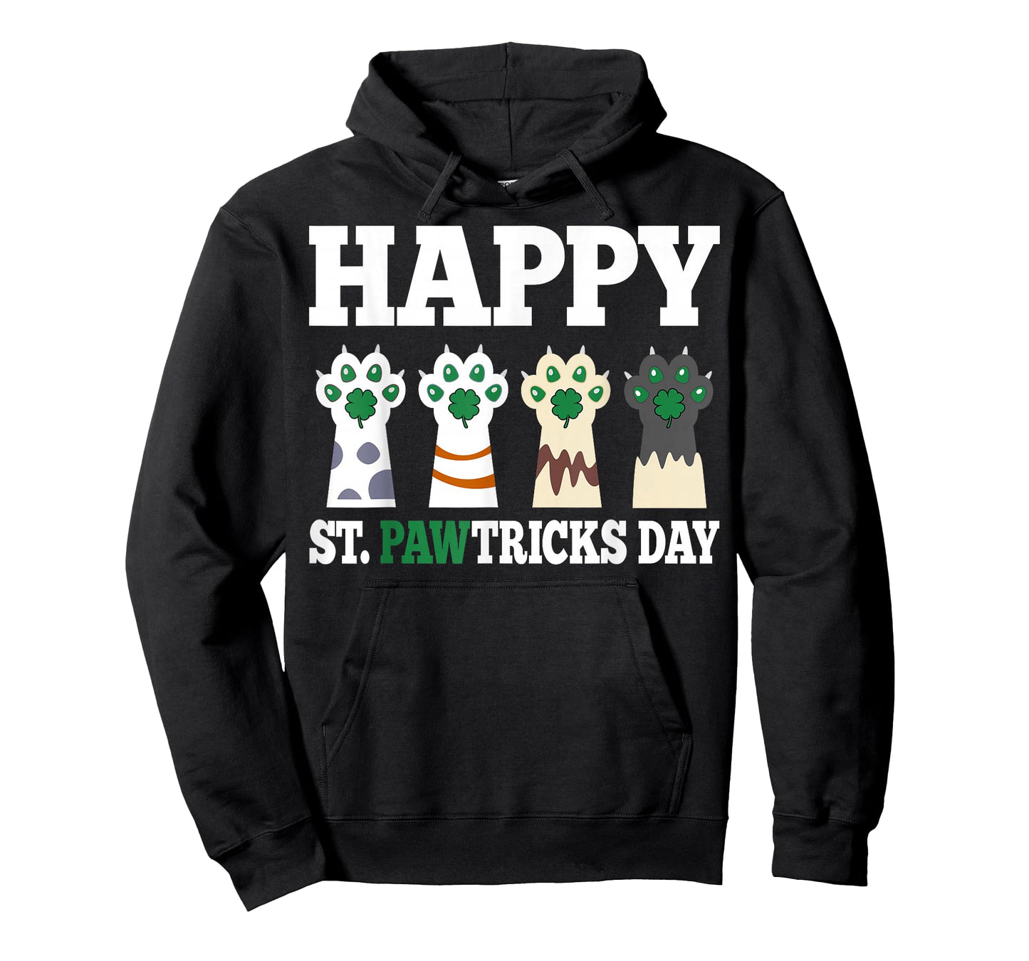 Happy St Pawtrick’s Day - Dog Lover St Patricks Day Pun T-Shirt