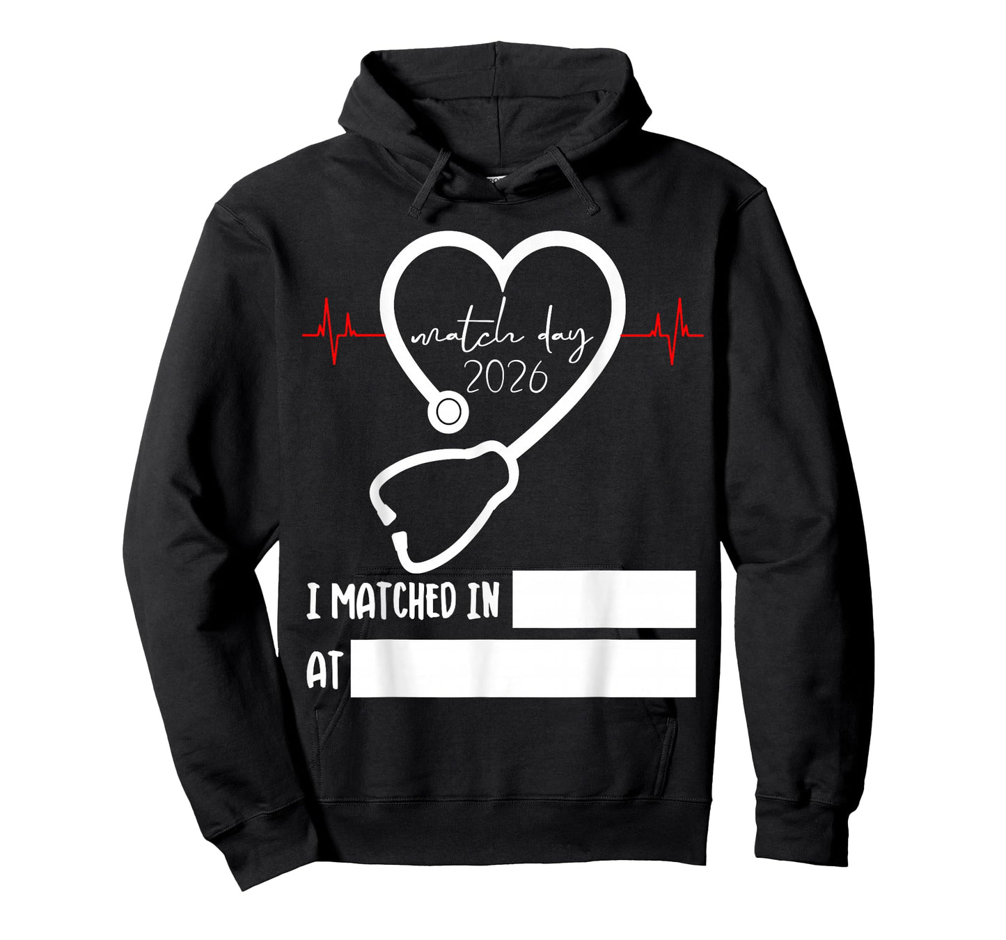 Match Day 2026 Future Doctor Physician Residency Fill in T-Shirt