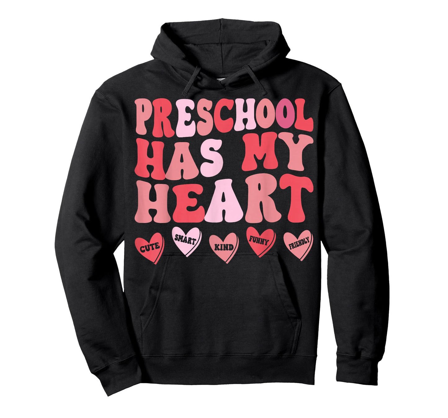Preschool Has My Heart Pre-K Teacher Valentine’s Day T-Shirt