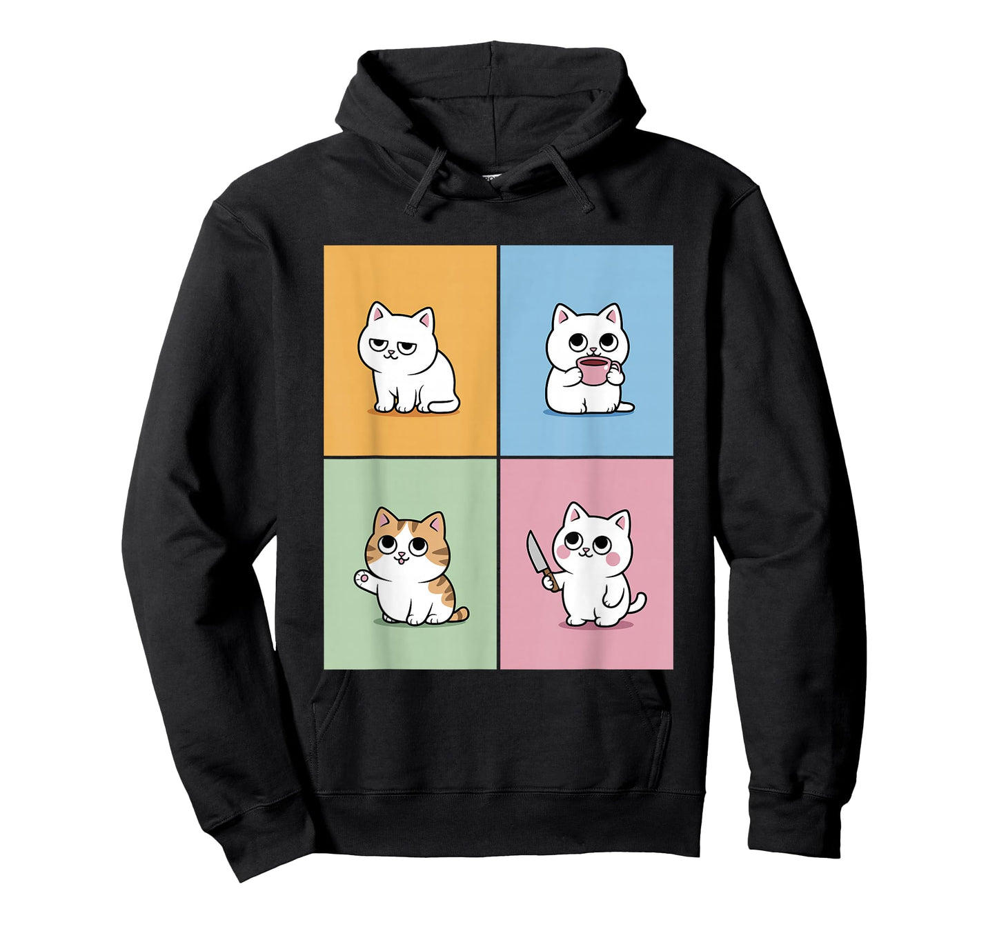 Cute Cartoon Cats T-Shirt