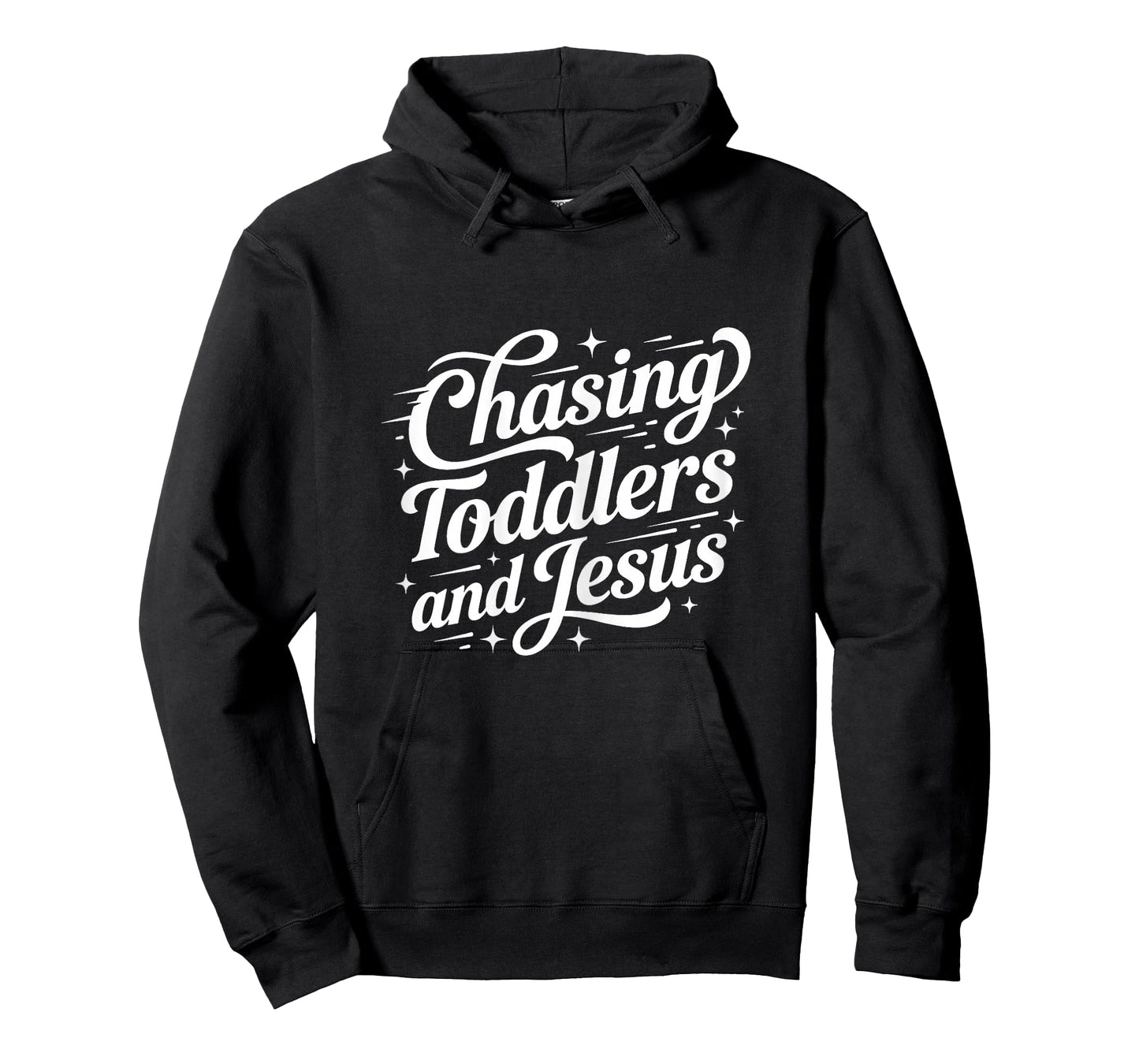 Christian Mom Chasing Jesus and Toddlers Design Kingdom Art T-Shirt