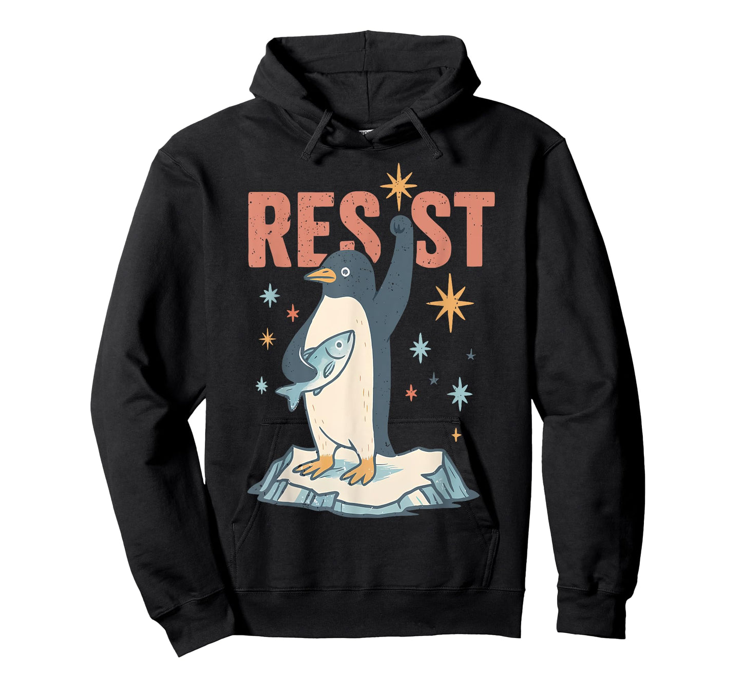 Funny Penguin Resist Penguins Protest Against Tariffs T-Shirt