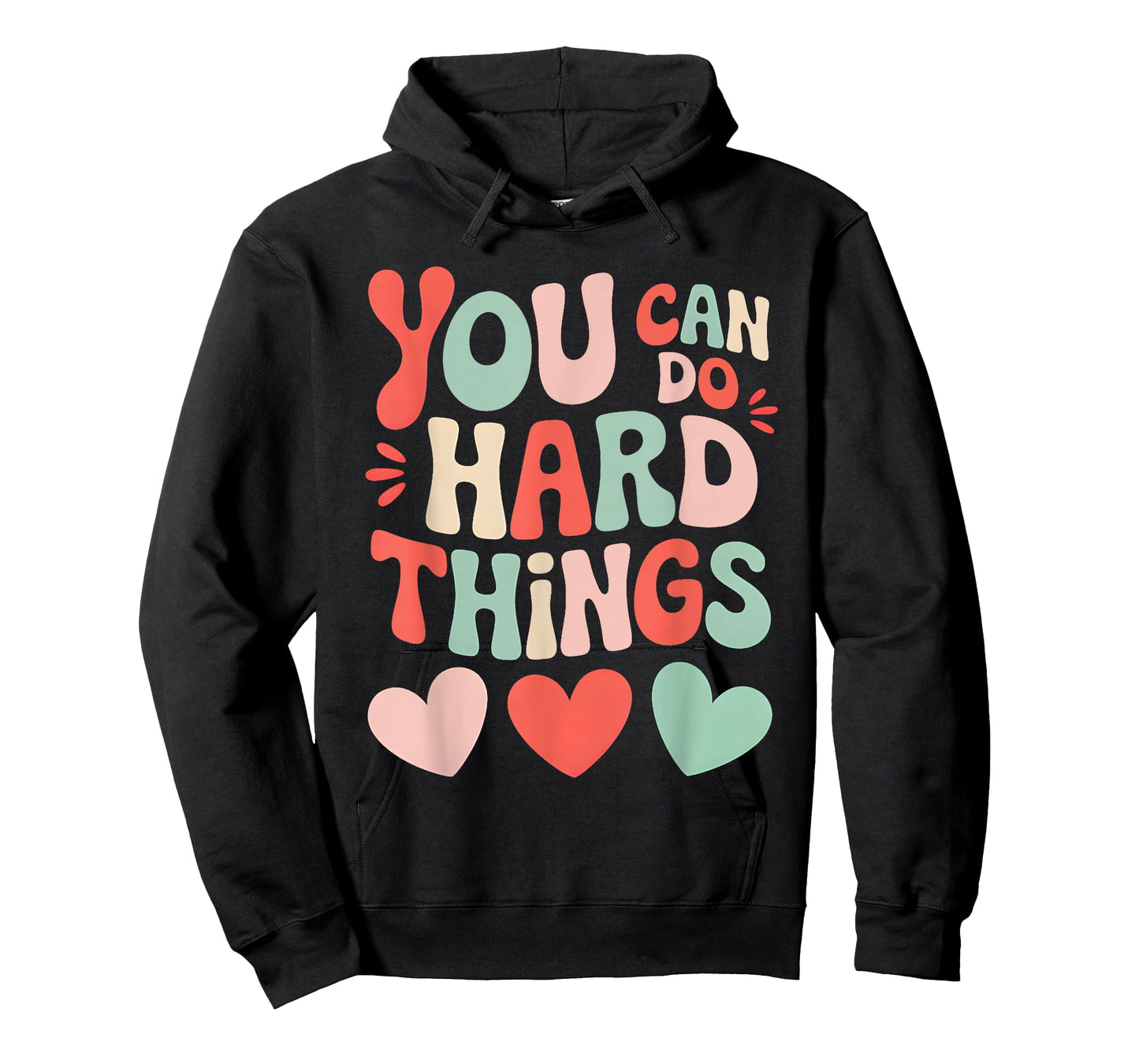 Groovy Test Day Teacher You Can Do Hard Things Women Kids T-Shirt