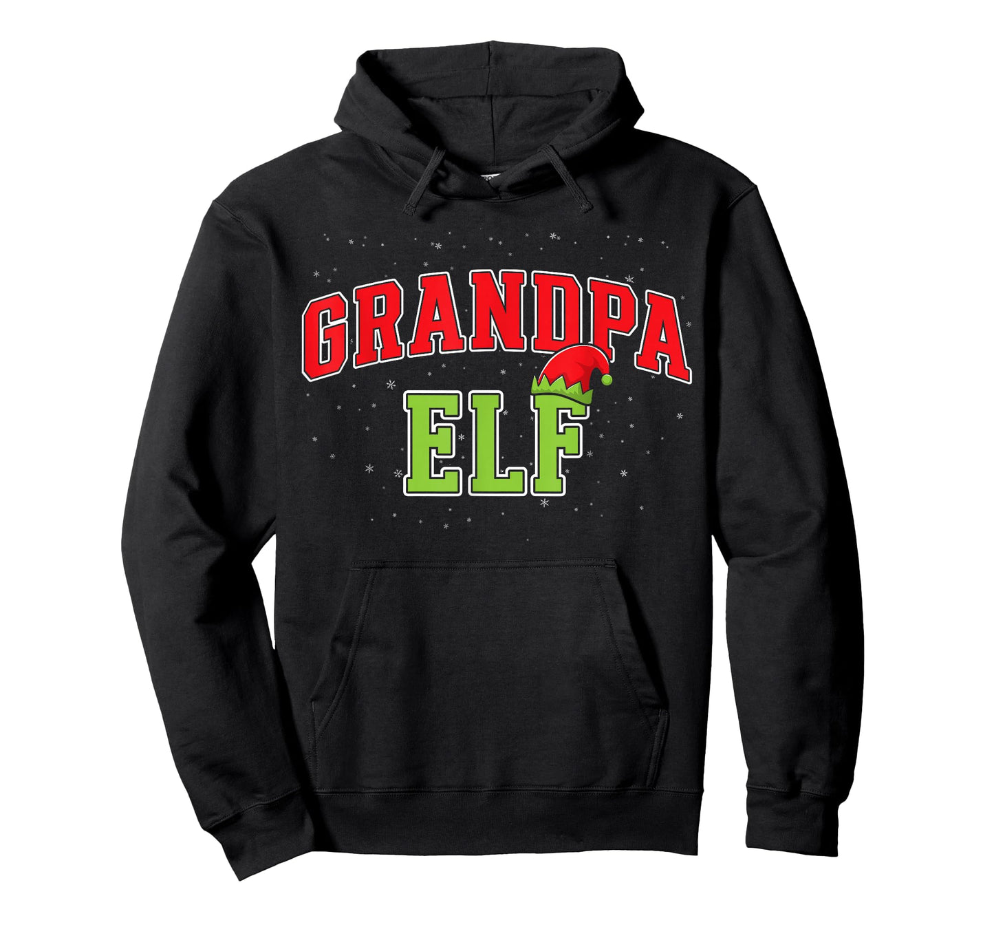 Grandpa Elf Christmas Family Matching Group Xmas Grandfather T-Shirt