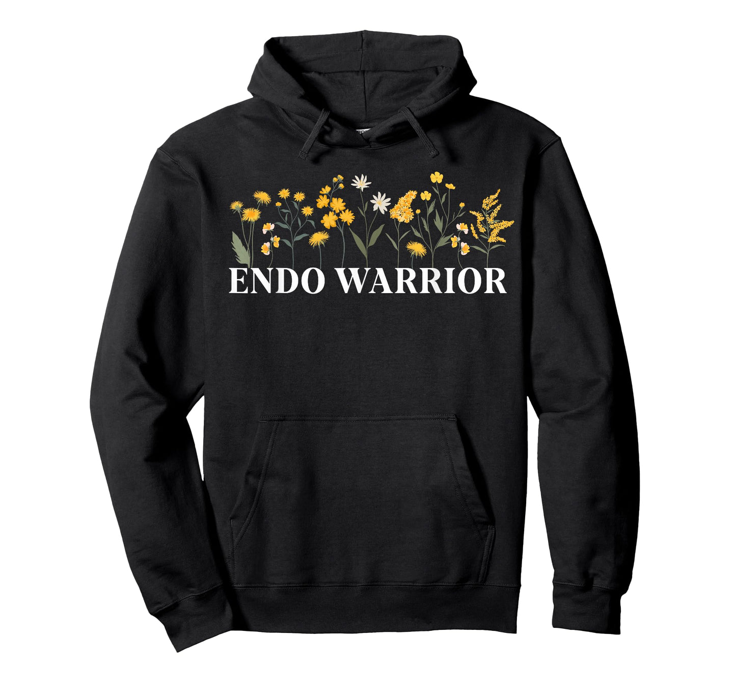 Endo Warrior Flowers Endometriosis Awareness Month T-Shirt