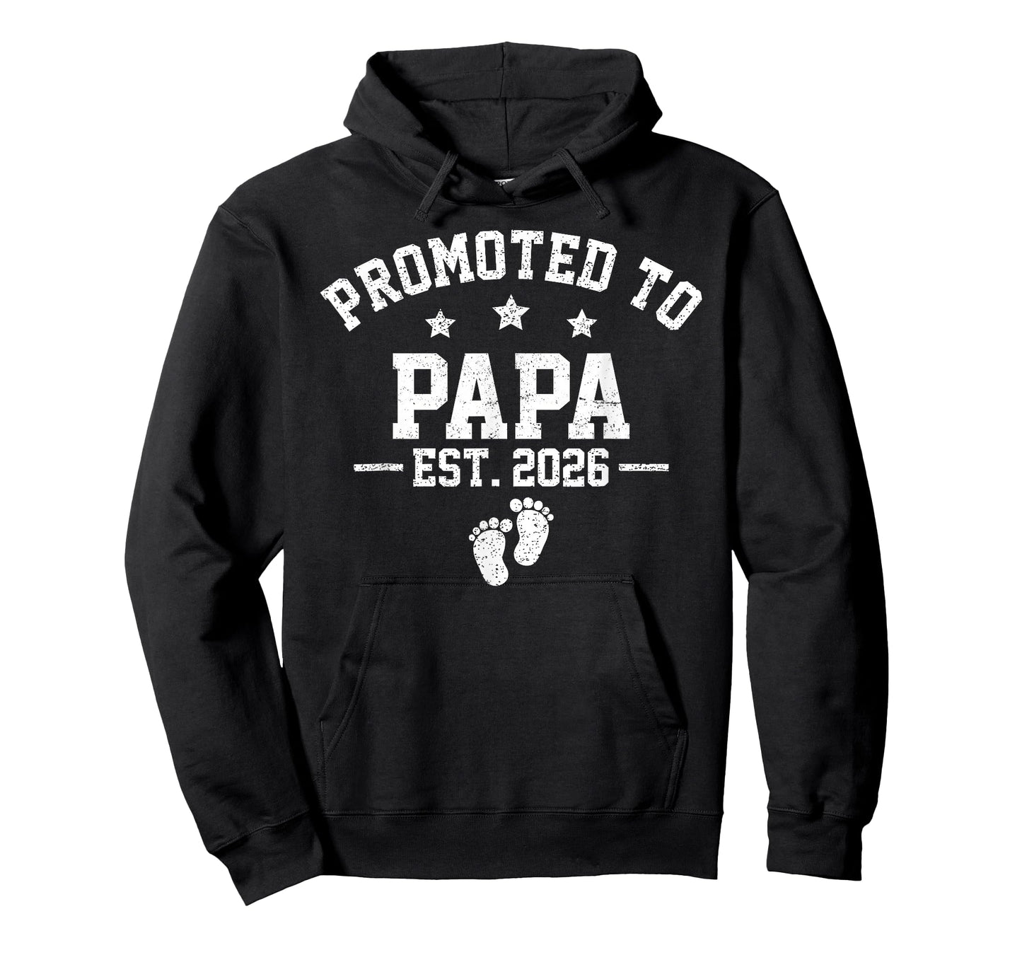 Promoted to Papa Est 2026 Baby Announcement T-Shirt