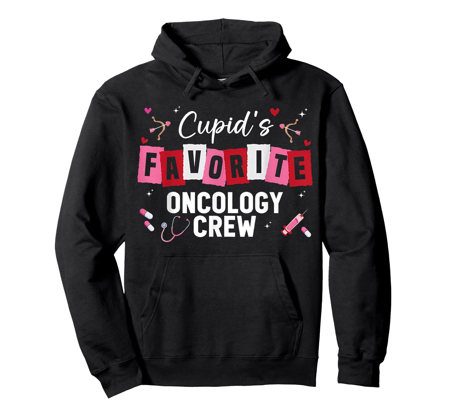 Cupid's Favorite Oncology Crew Nurse Valentine Day Hemonc T-Shirt