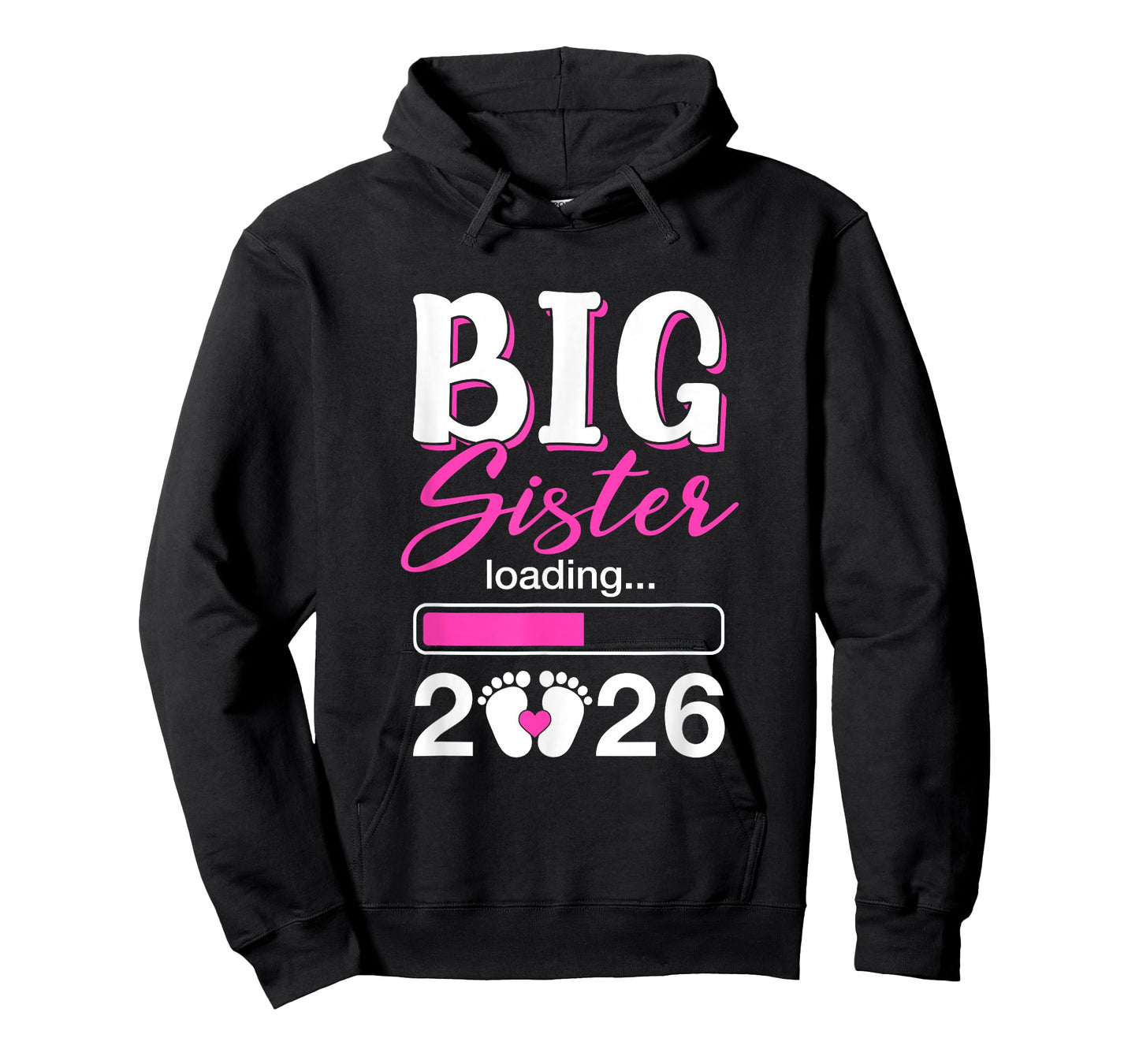 Big Sister Loading 2026 Promoted to Big Sister 2026 Kids T-Shirt