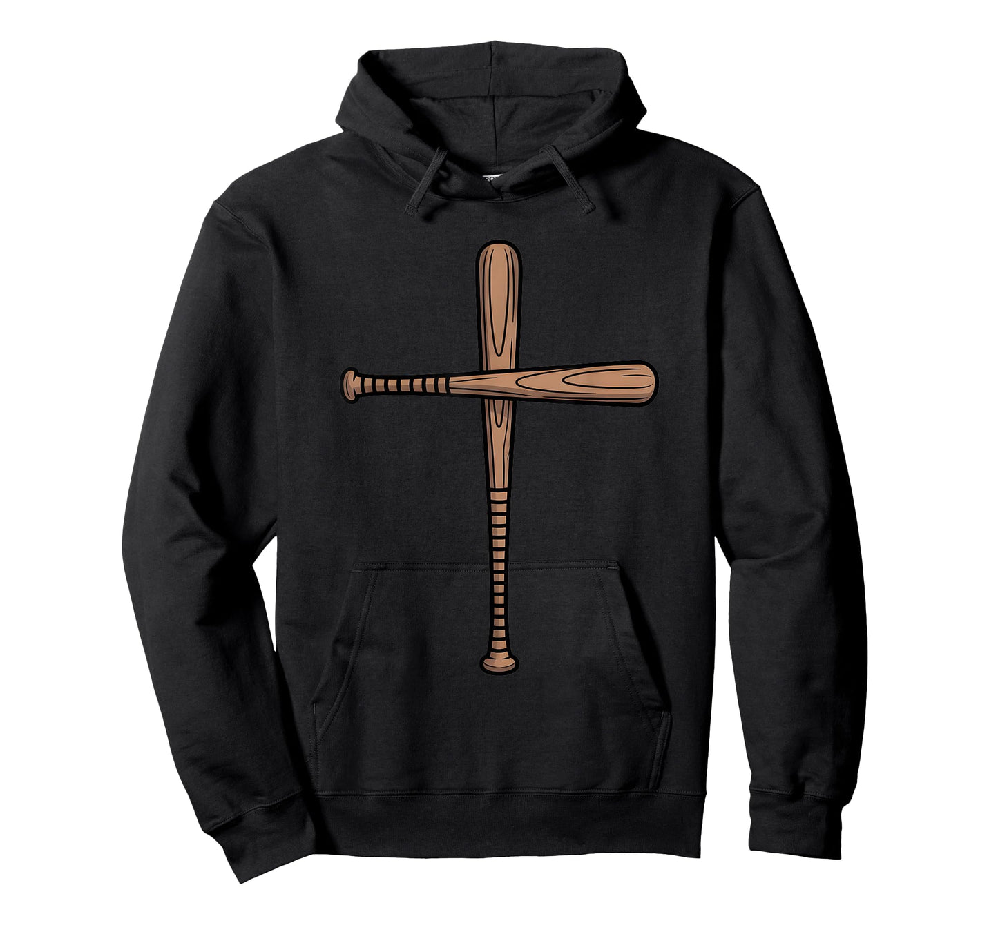 Cross Baseball Bats Christian Faith Sports Coach Pitcher T-Shirt