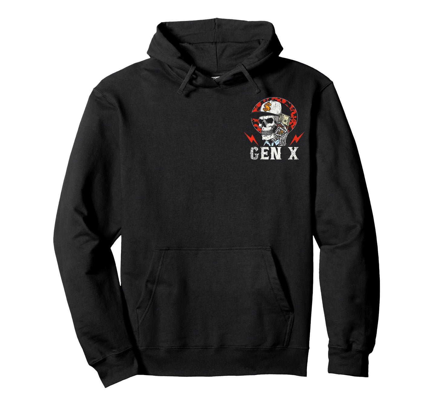 (2 Sided) Gen X Working Like Crazy to Support The Lazy T-Shirt