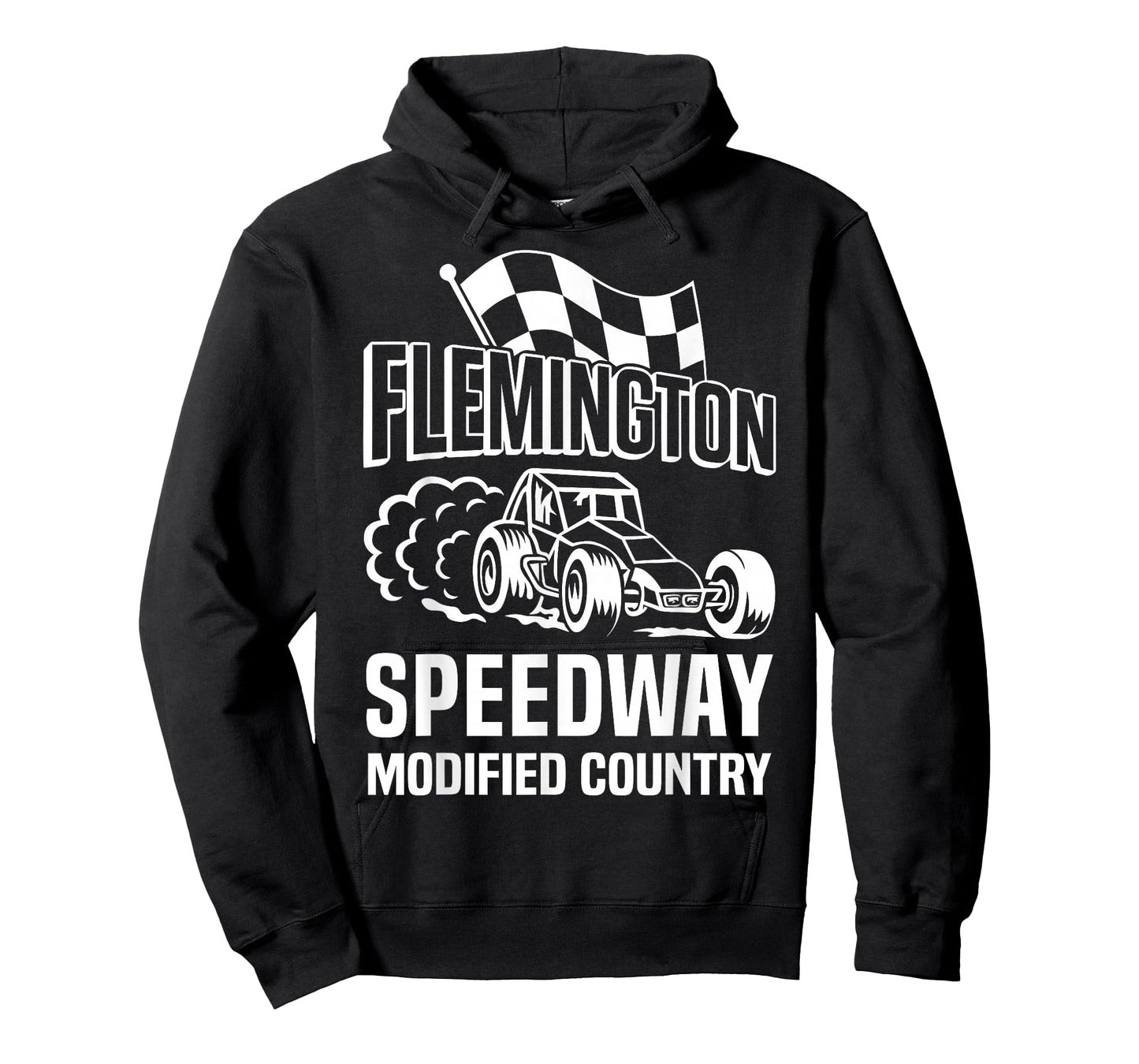 Retro 80's Flemington Speedway Modified Country USA T-Shirt