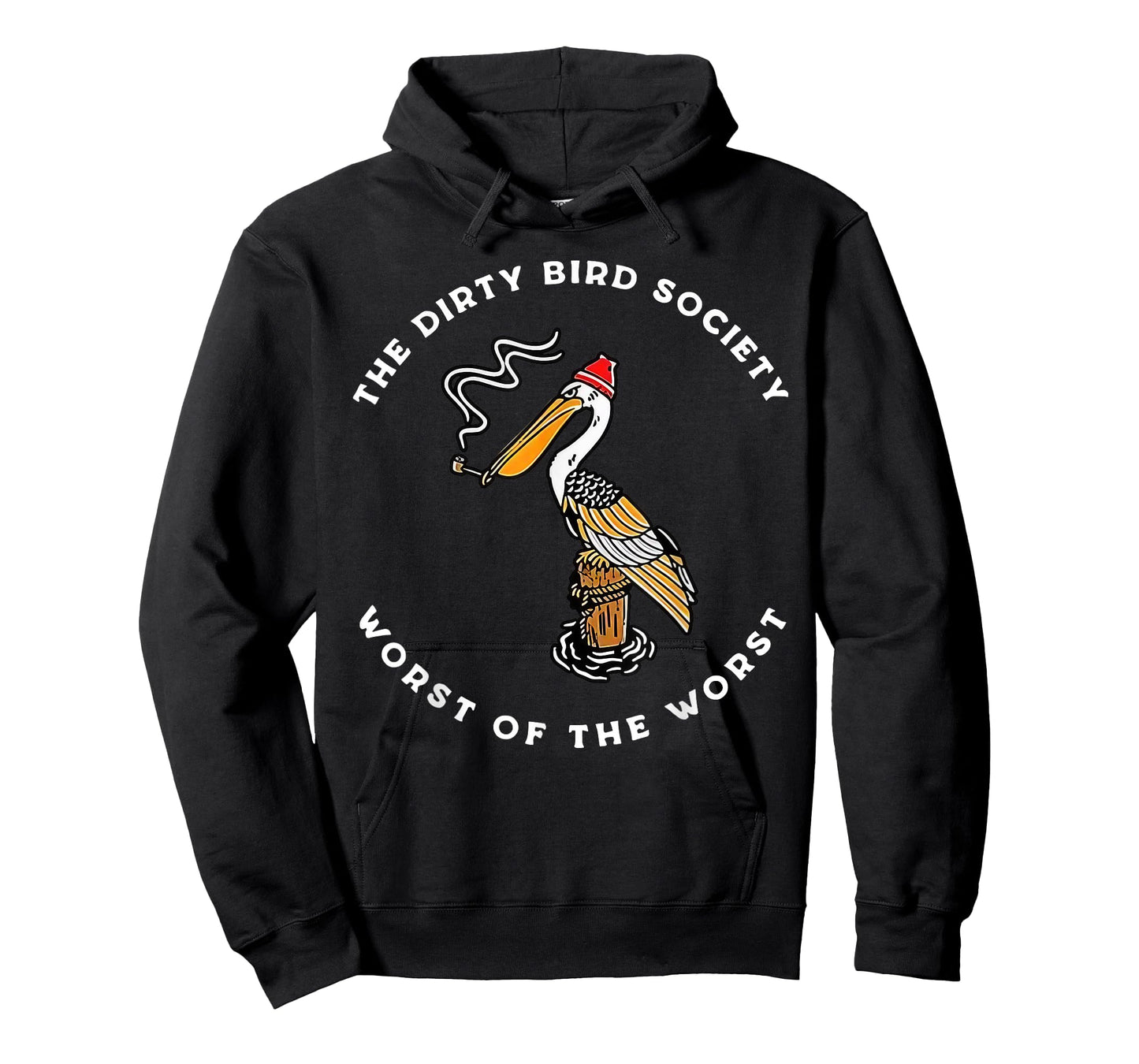 The Dirty Bird Society Worst of The Worst Cartoon Art T-Shirt