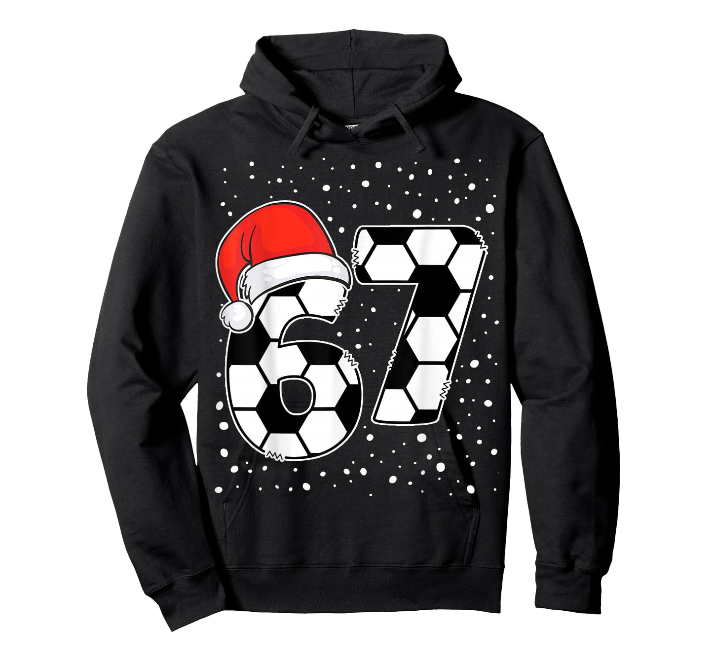 Christmas Football 67 Meme for Boys Girls Gen Alpha Trend T-Shirt