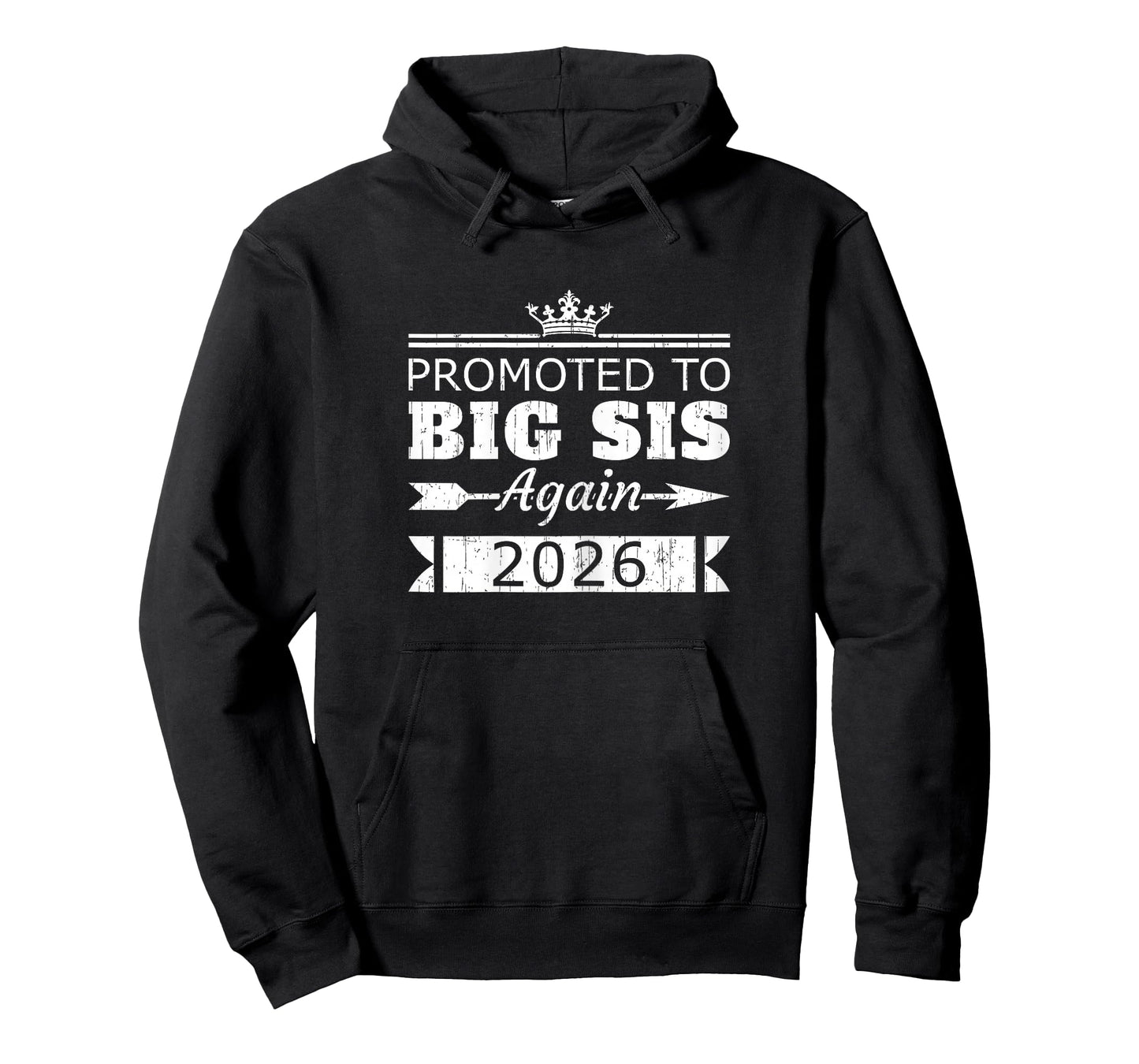 Promoted to Big Sis Again 2026 Big Sister Reveal T-Shirt
