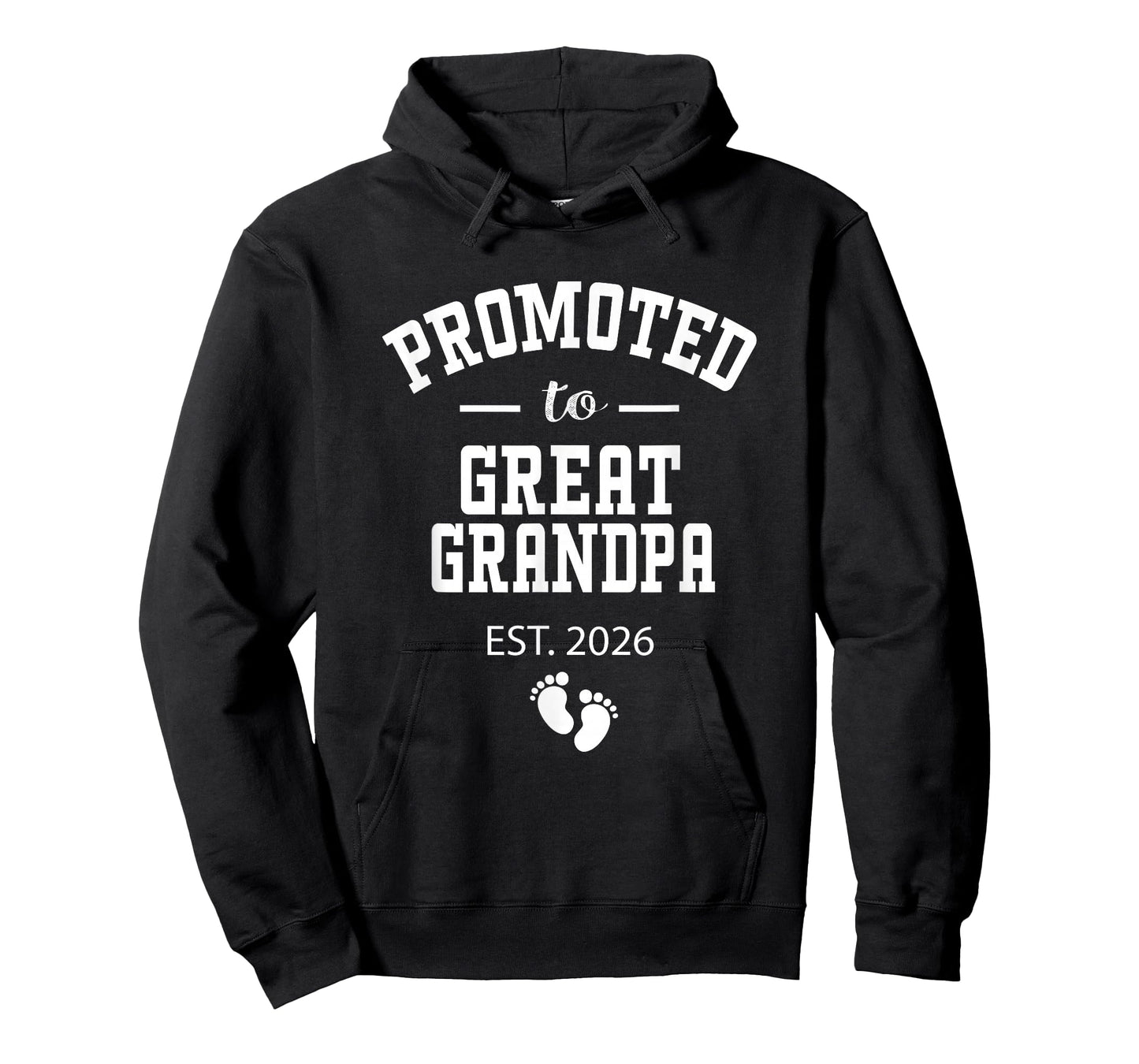 Promoted to Great Grandpa 2026 First Time Grandfather Men T-Shirt