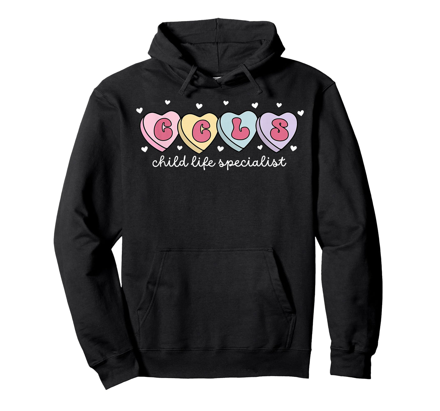 CCLS Child Life Specialist Heart Candy Valentines Advocate T-Shirt