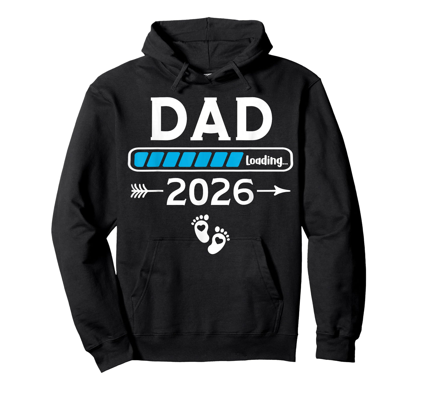 Promoted to Dad 2026 Loading Baby Shower Baby Announcement T-Shirt