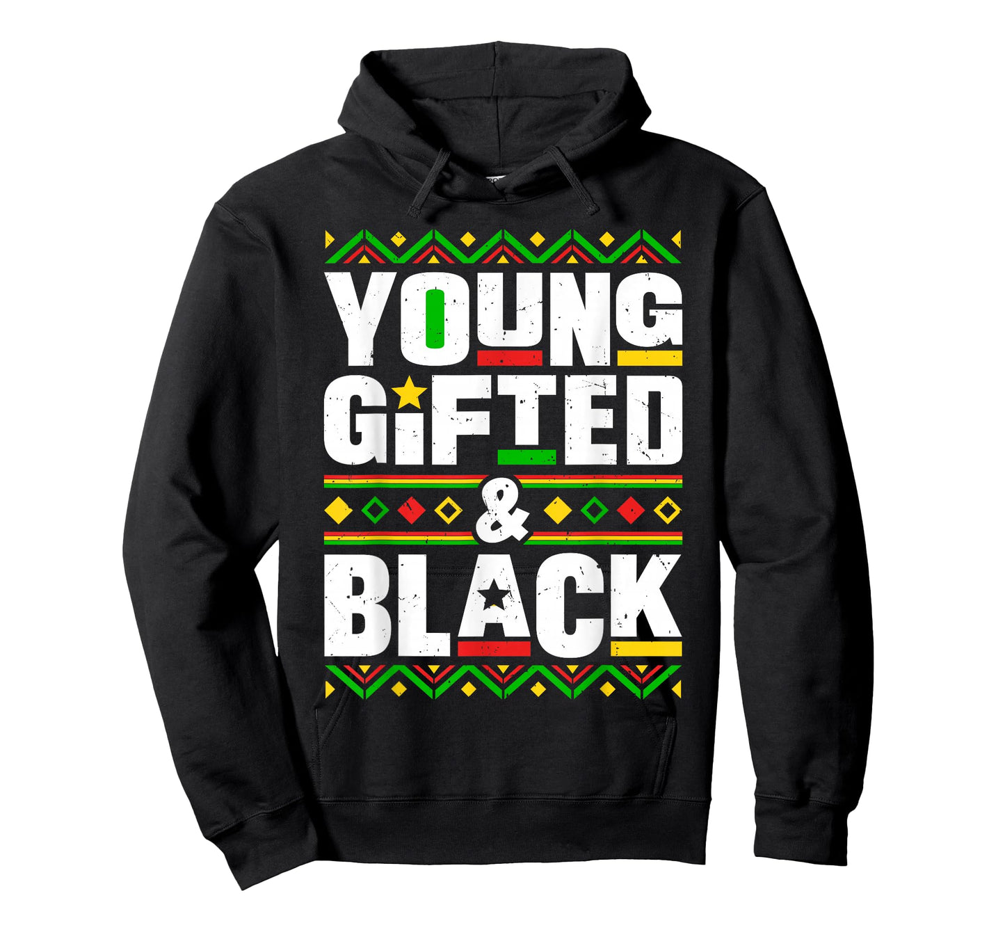 Black History Month Young Gifted and Black Men Women Kid T-Shirt