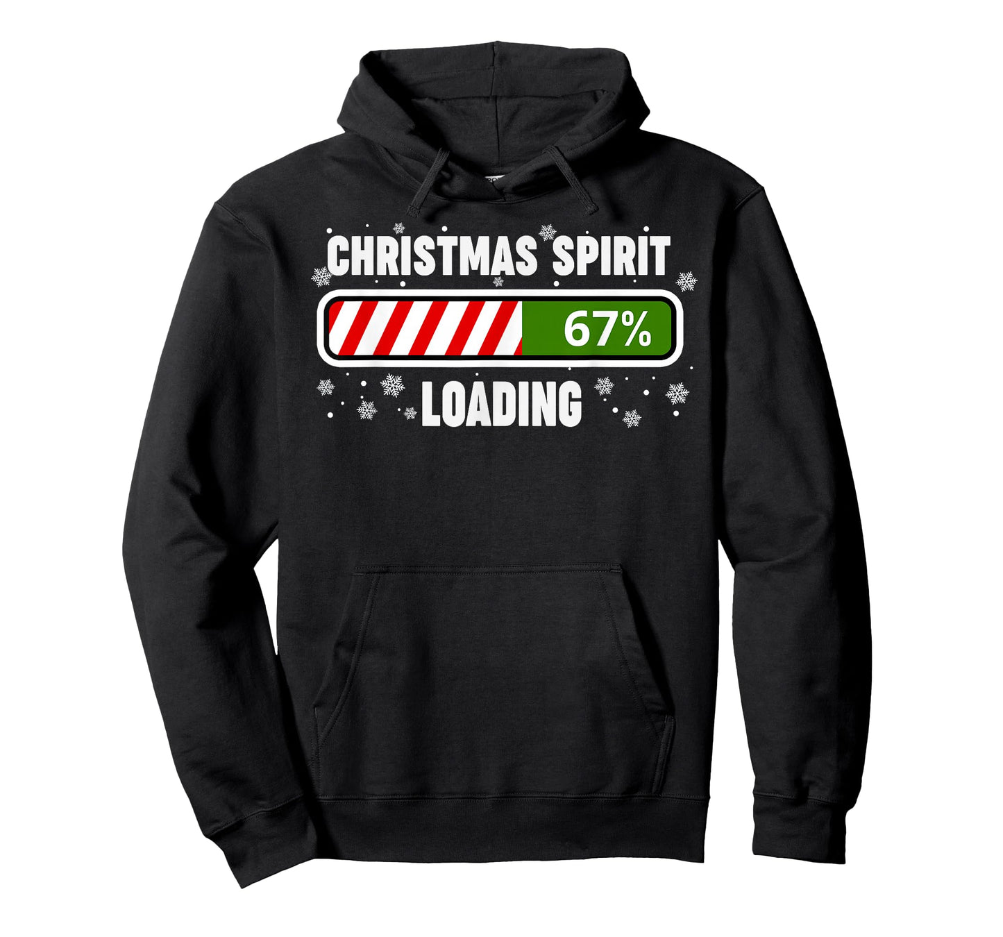 Christmas Spirit Loading 67 Funny Meme Boys Kids Six Seven T-Shirt