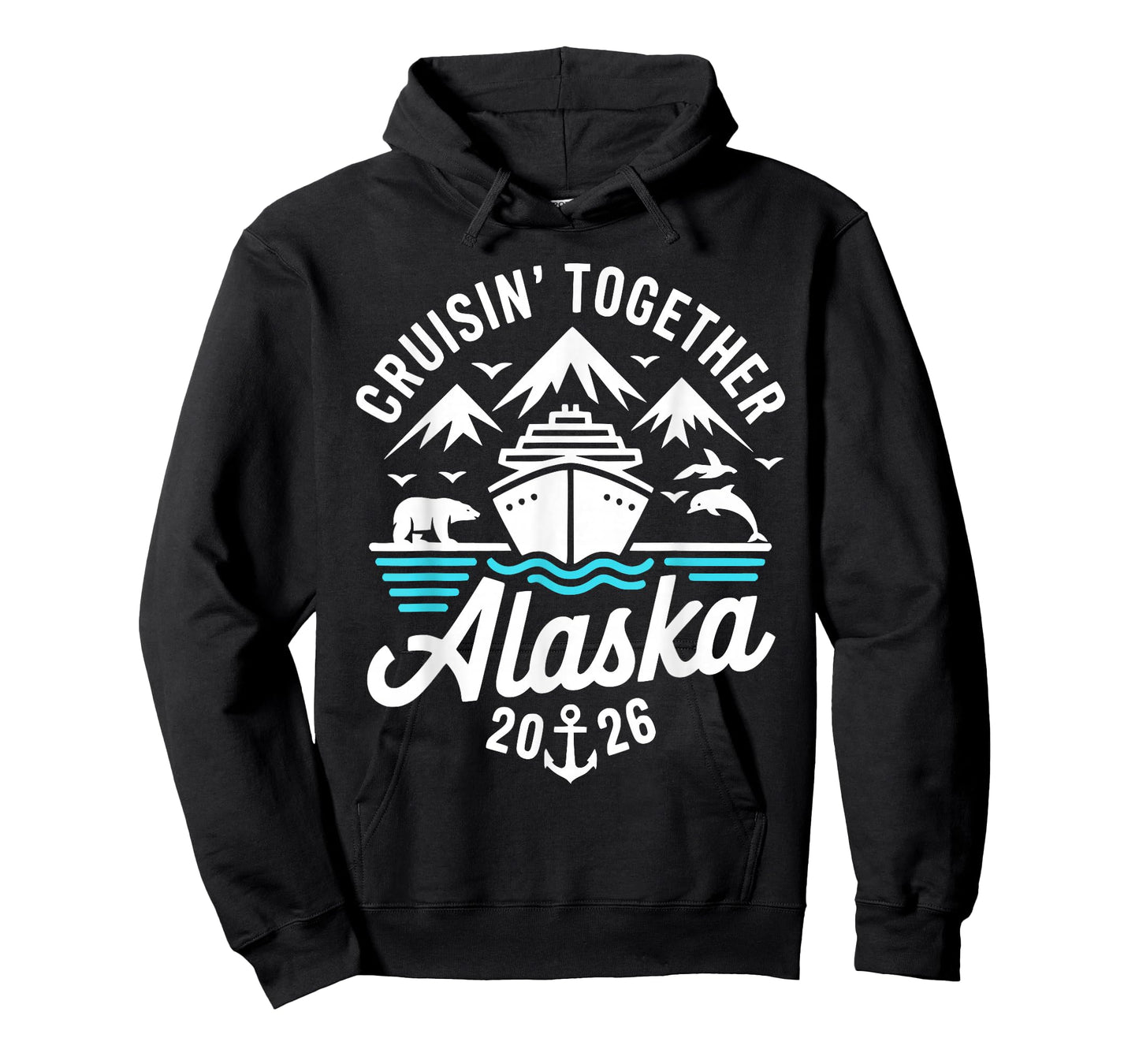 Cruisin Together Alaska 2026 Family Friend Alaska Cruise T-Shirt