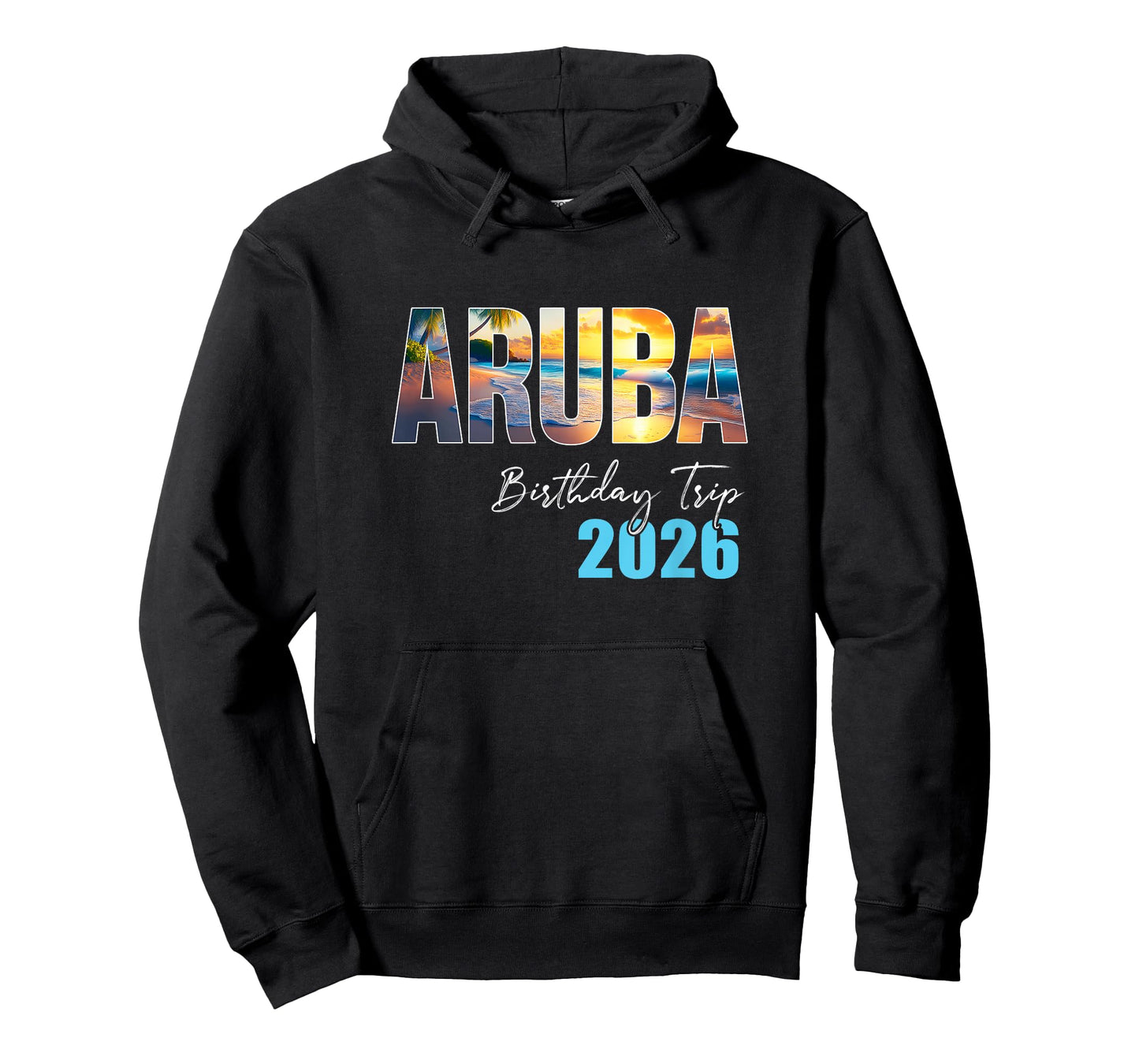 Aruba Birthday Trip 2026 Vacation Party Crew Cruise T-Shirt