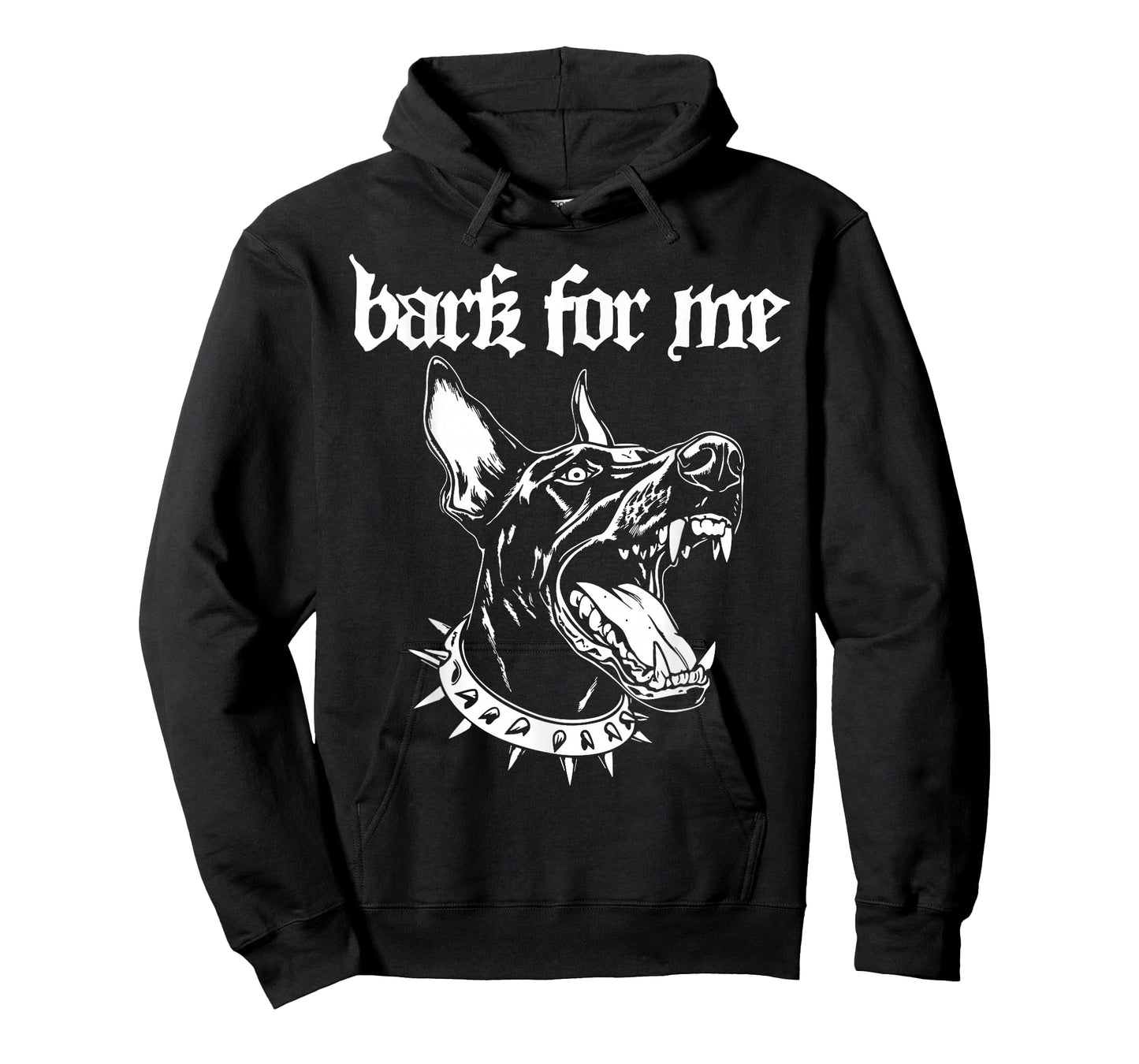 Bark for Me Fierce Doberman Blackletter Aesthetic Dog Lover T-Shirt