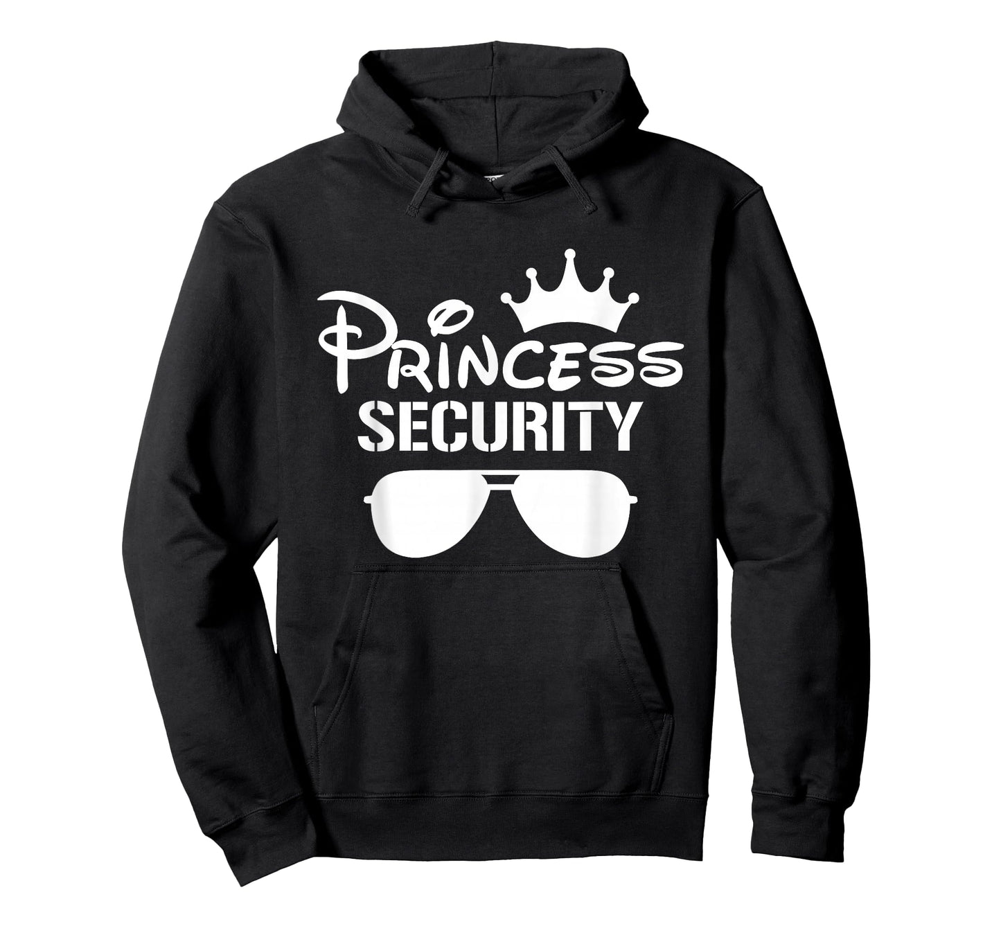 Princess Security Protection Retro Glasses Matching Family T-Shirt