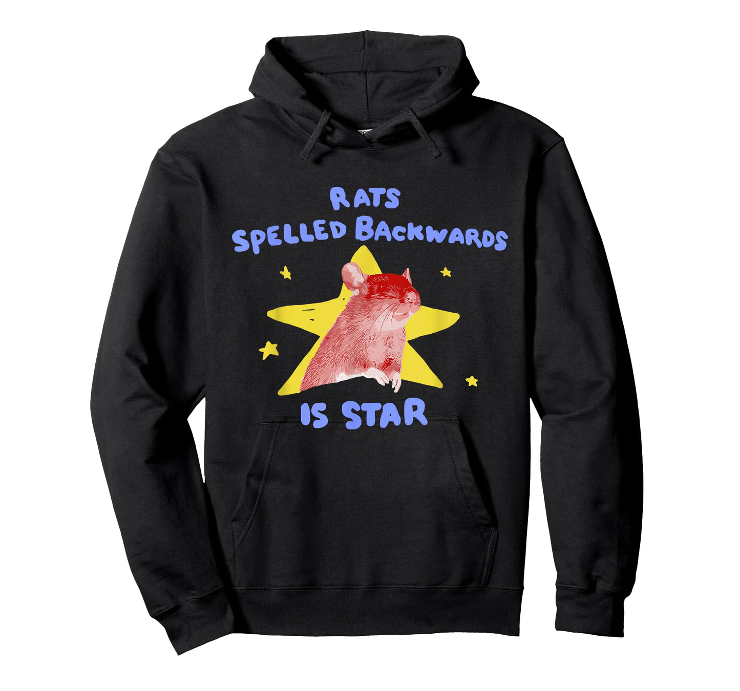 Rats Spelled Backwards is Star Rat Meme Rat Lover Animal T-Shirt