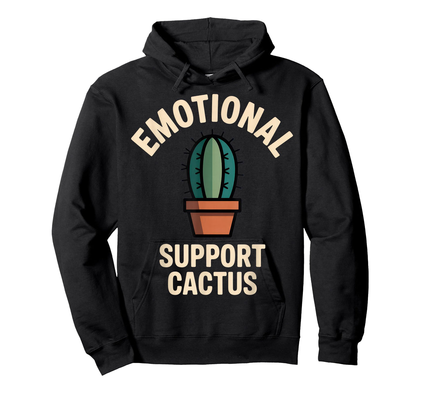 Emotional Support Cactus Funny Succulent Humor Outfit for T-Shirt