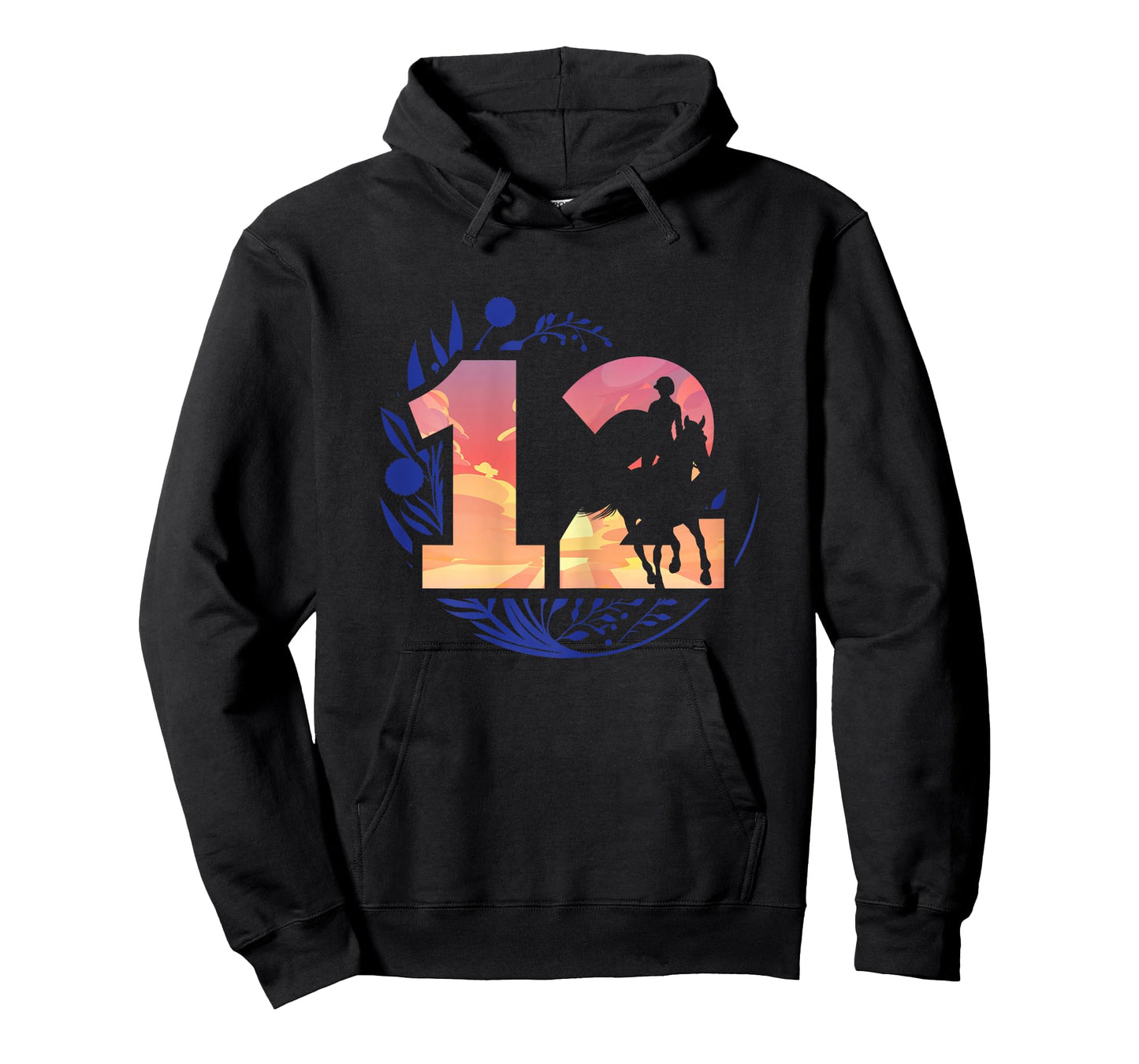 12th Birthday Horse Rider Horse Lover 12 Years Old Girl T-Shirt