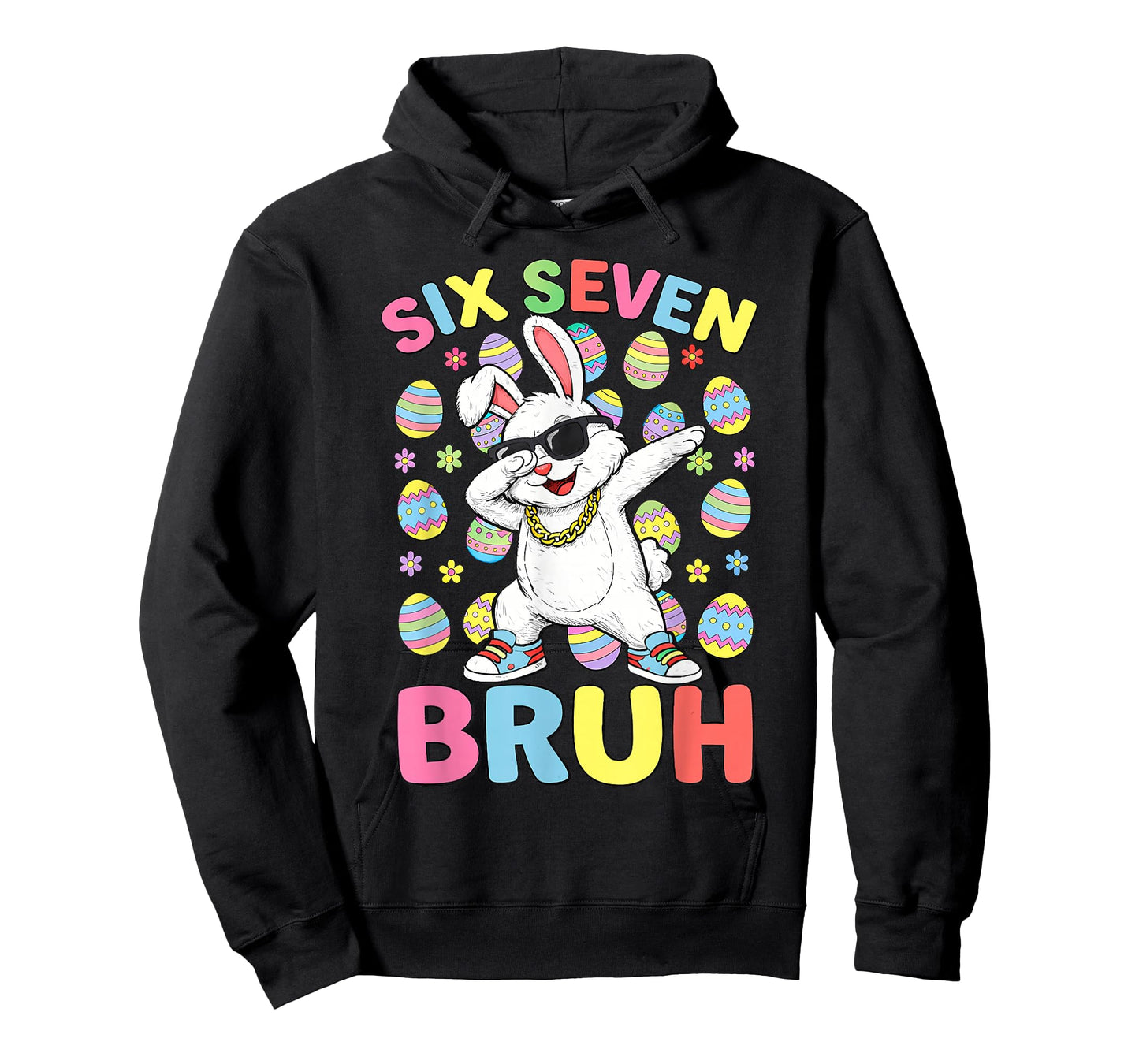 Six Seven Easter Kids Bunny 67 Easter Toddler Teens Boy Girl T-Shirt