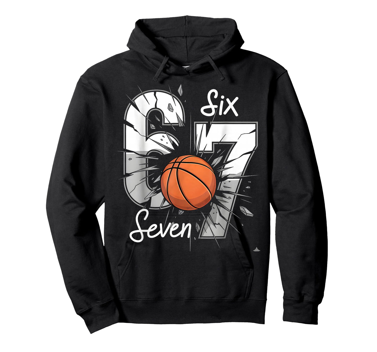 67 Basketball Six Seven 6 7 Meme 67 T-Shirt