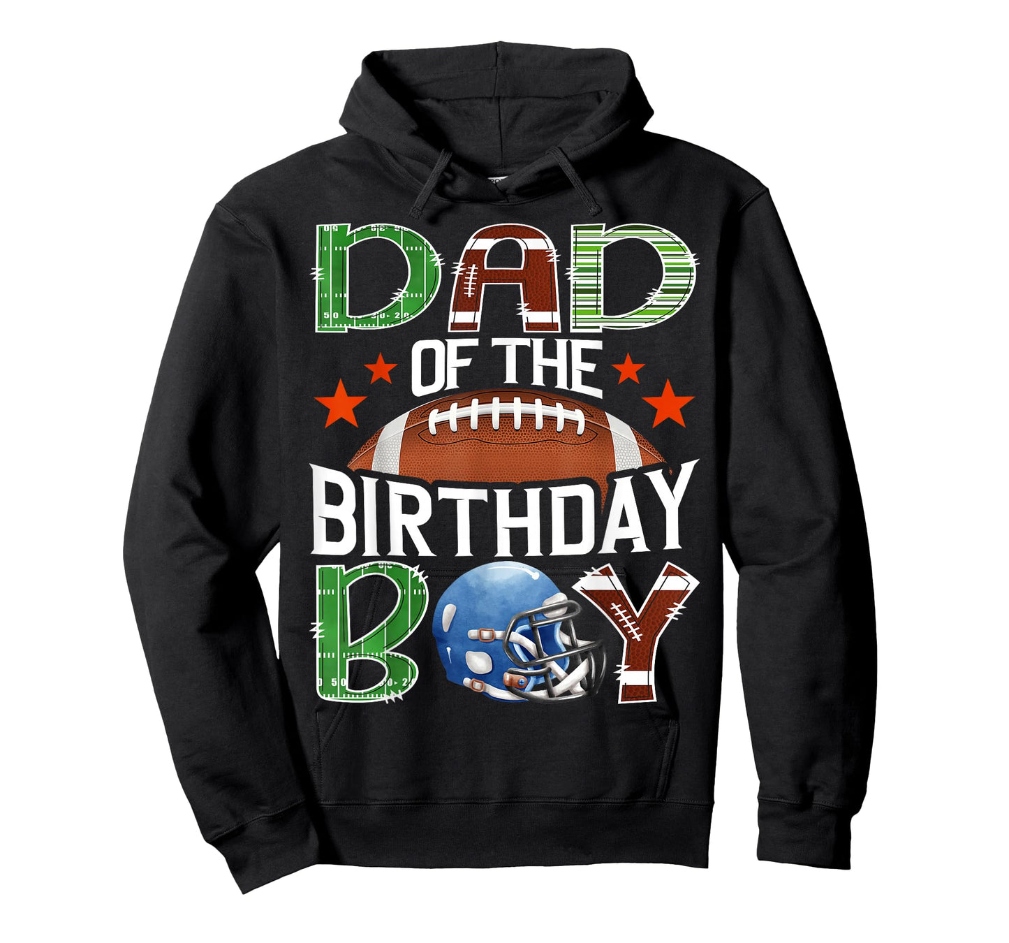Dad of The Birthday Boy Game Day Football Lover T-Shirt