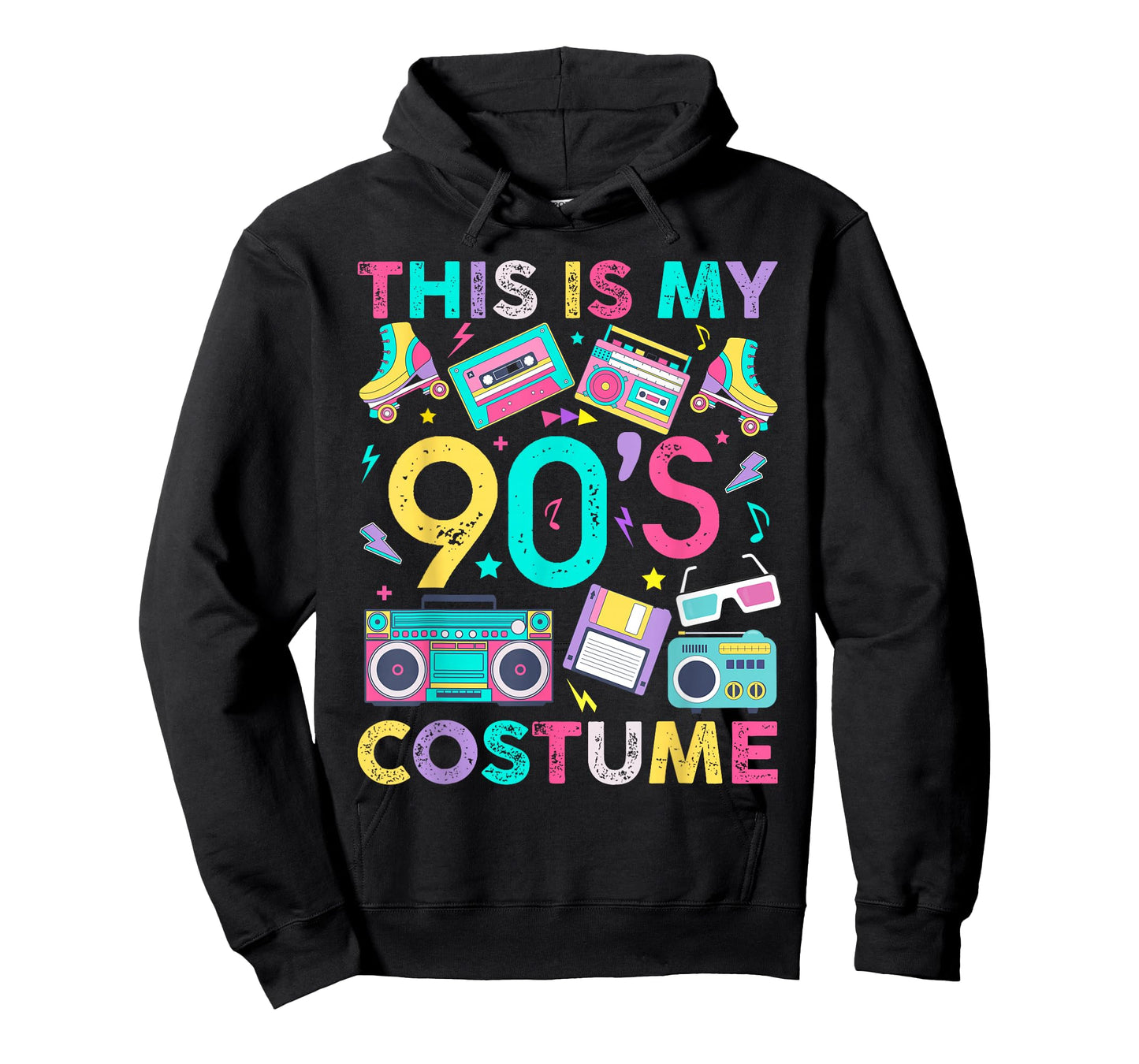 This is My 90s Costume Vintage Style Mixtape Era 90s Party T-Shirt