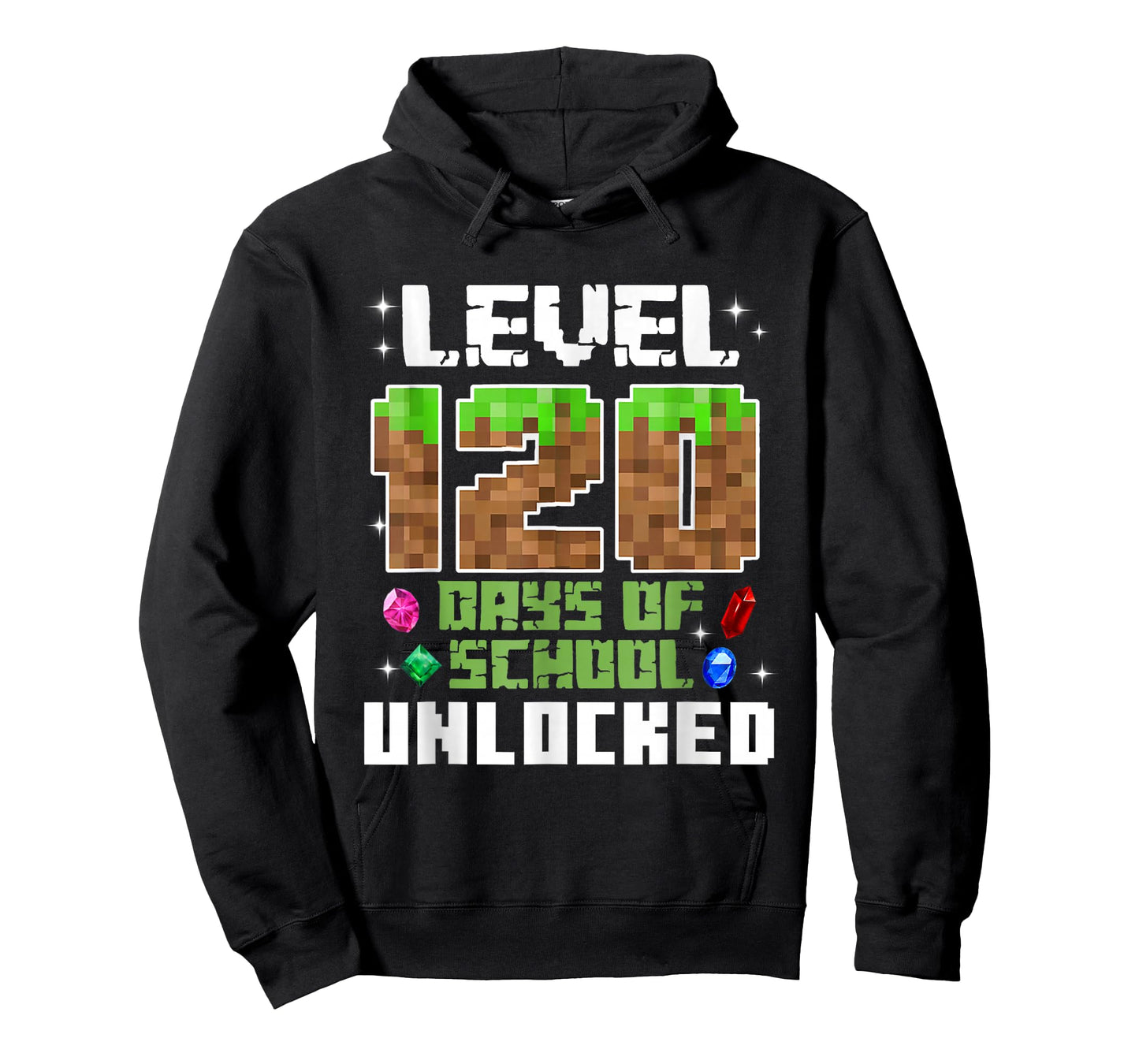 Level 120 Days of School Unlocked Gamer Boy Kids Todler T-Shirt