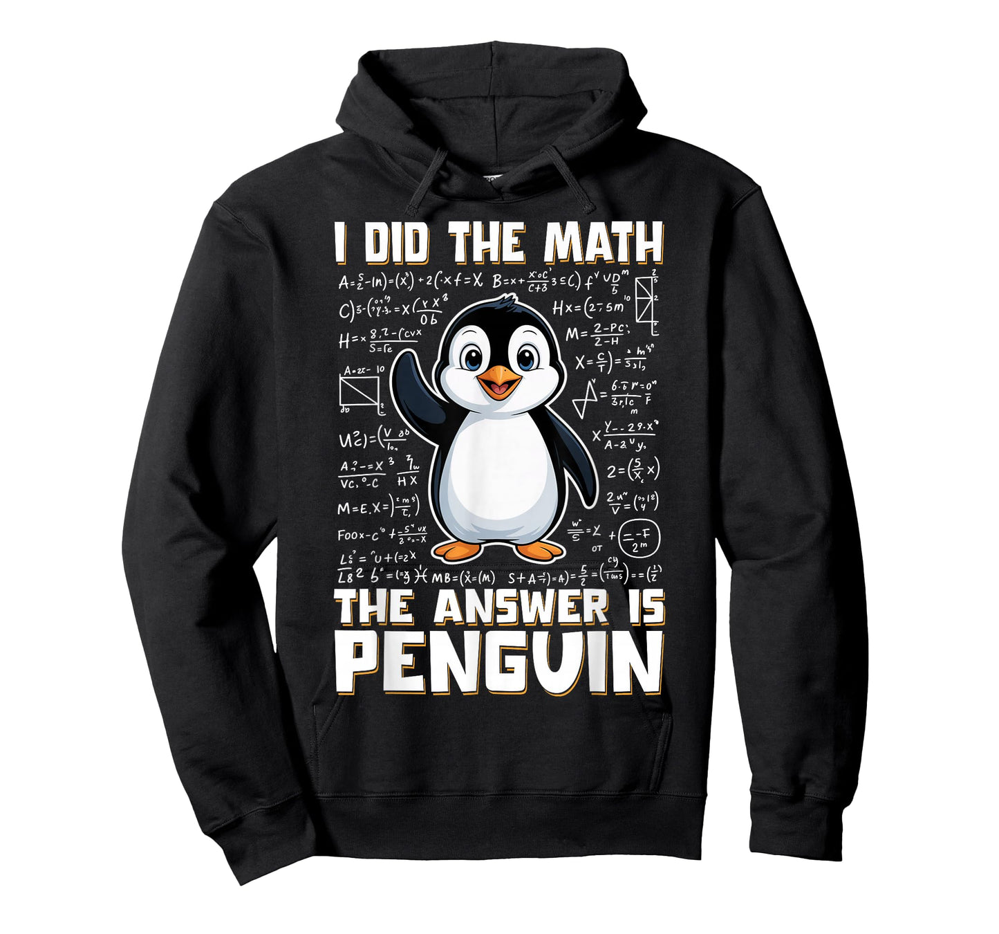 I Did The Math The Answer is Penguin Funny Penguin Lover T-Shirt