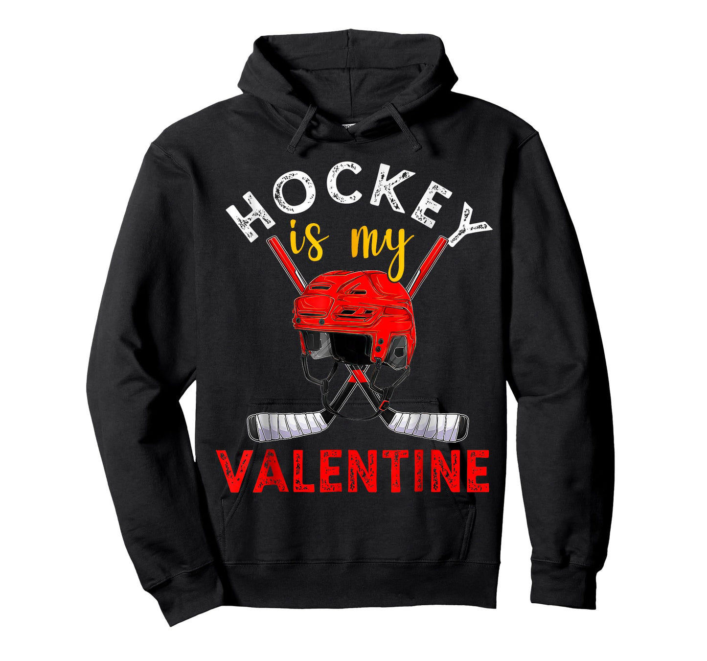 Hockey is My Valentine Hockey Lover T-Shirt