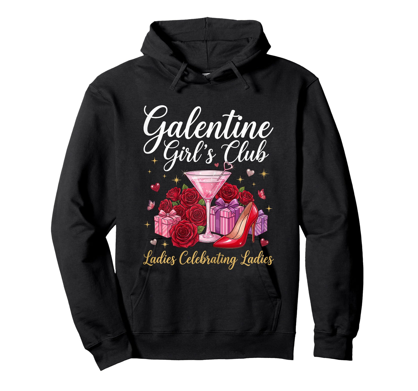 Happy Galentine Day Girl’s Club Ladies Celebrating Women T-Shirt