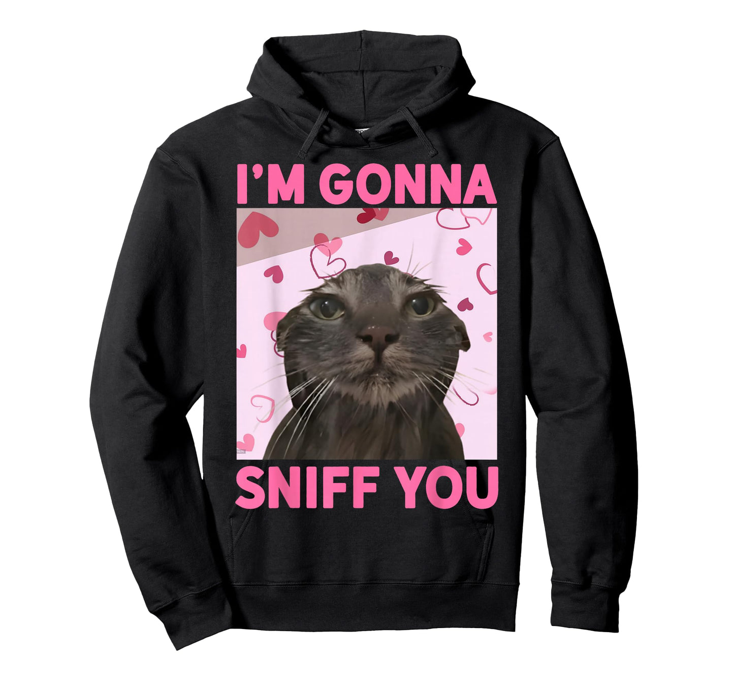 I'm Gonna Sniff You Funny Brainrot Cats Meme for Woman Men T-Shirt