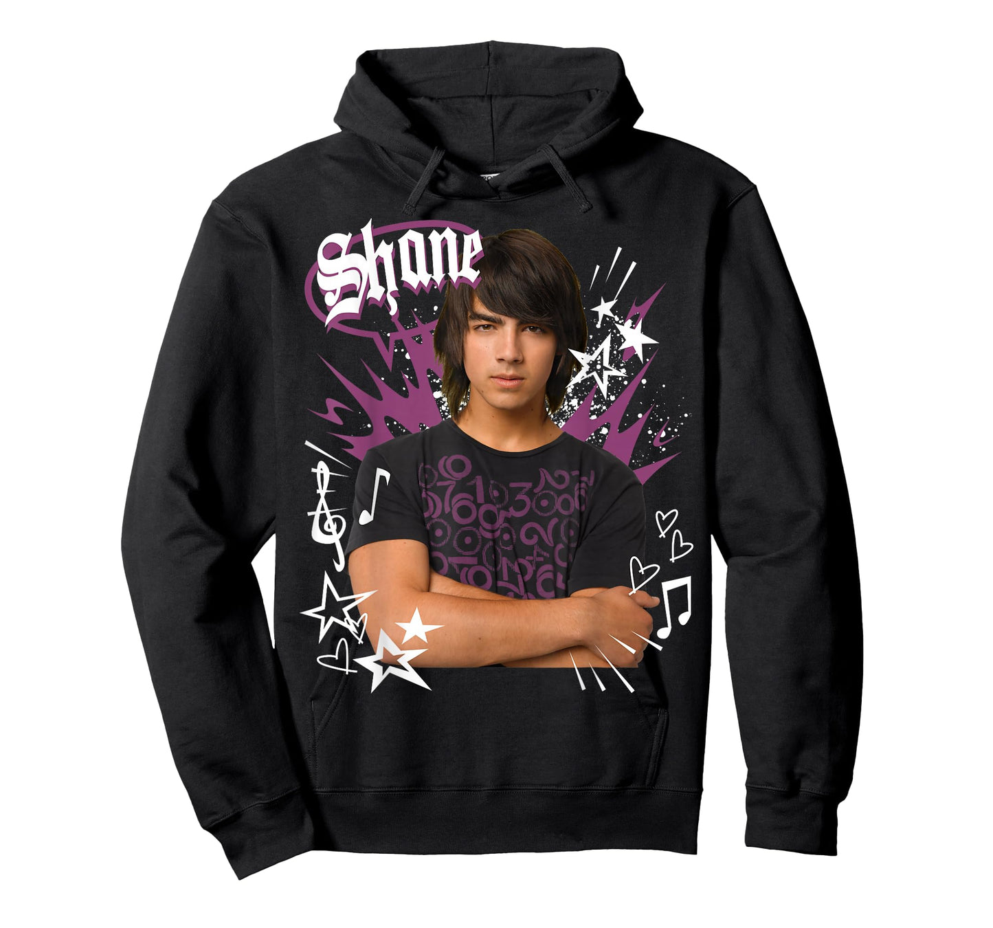 Disney Camp Rock Shane Gray Y2K Montage Poster T-Shirt