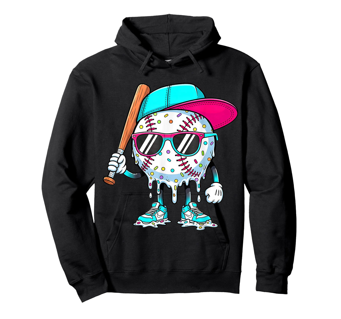 Baseball Life Style 101 Apparel Youth Drip Baseball Boys Kid T-Shirt