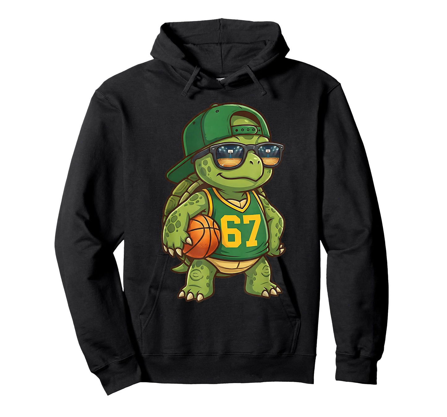 Turtle Basketball 67 Gen Alpha Slang Sports Men Boys Kids T-Shirt