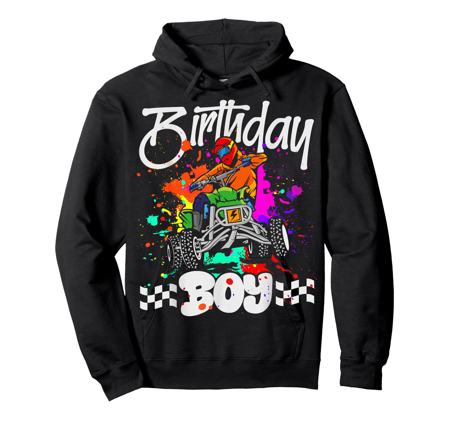 Funny Birthday Boy 4 Wheeler Birthday Boy ATV Birthday Party T-Shirt