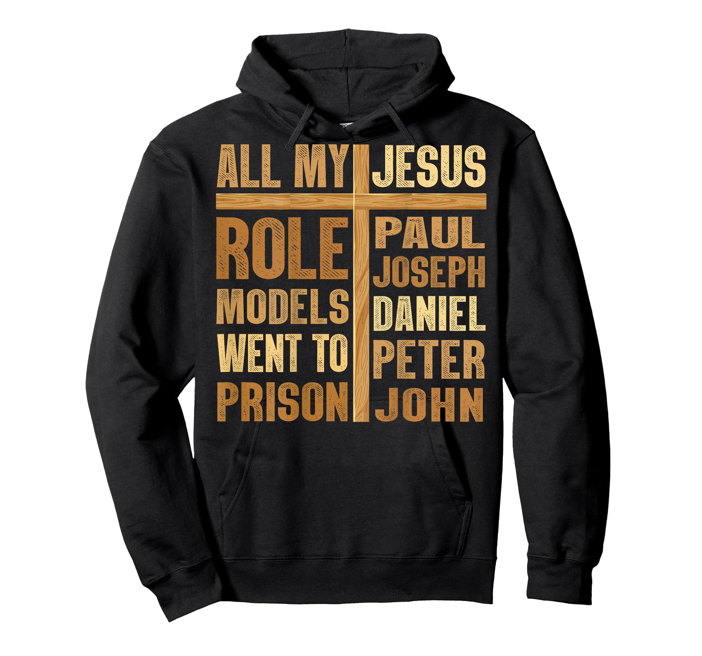 ON Back All My Role Models Went to Prison T-Shirt